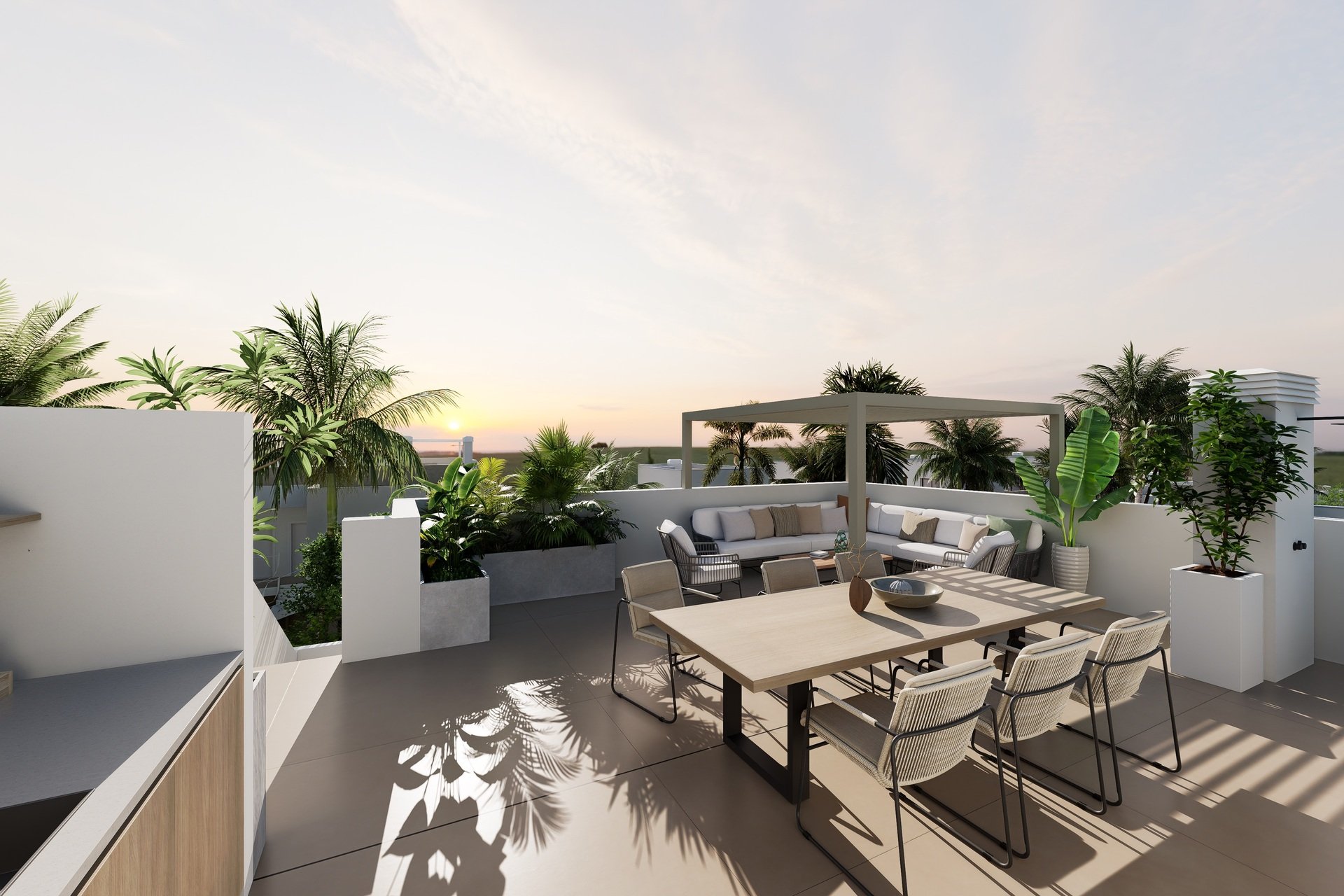 Nieuwbouw Woningen - Bungalow -Solarium -
Los Alcazares - Los Alcázares