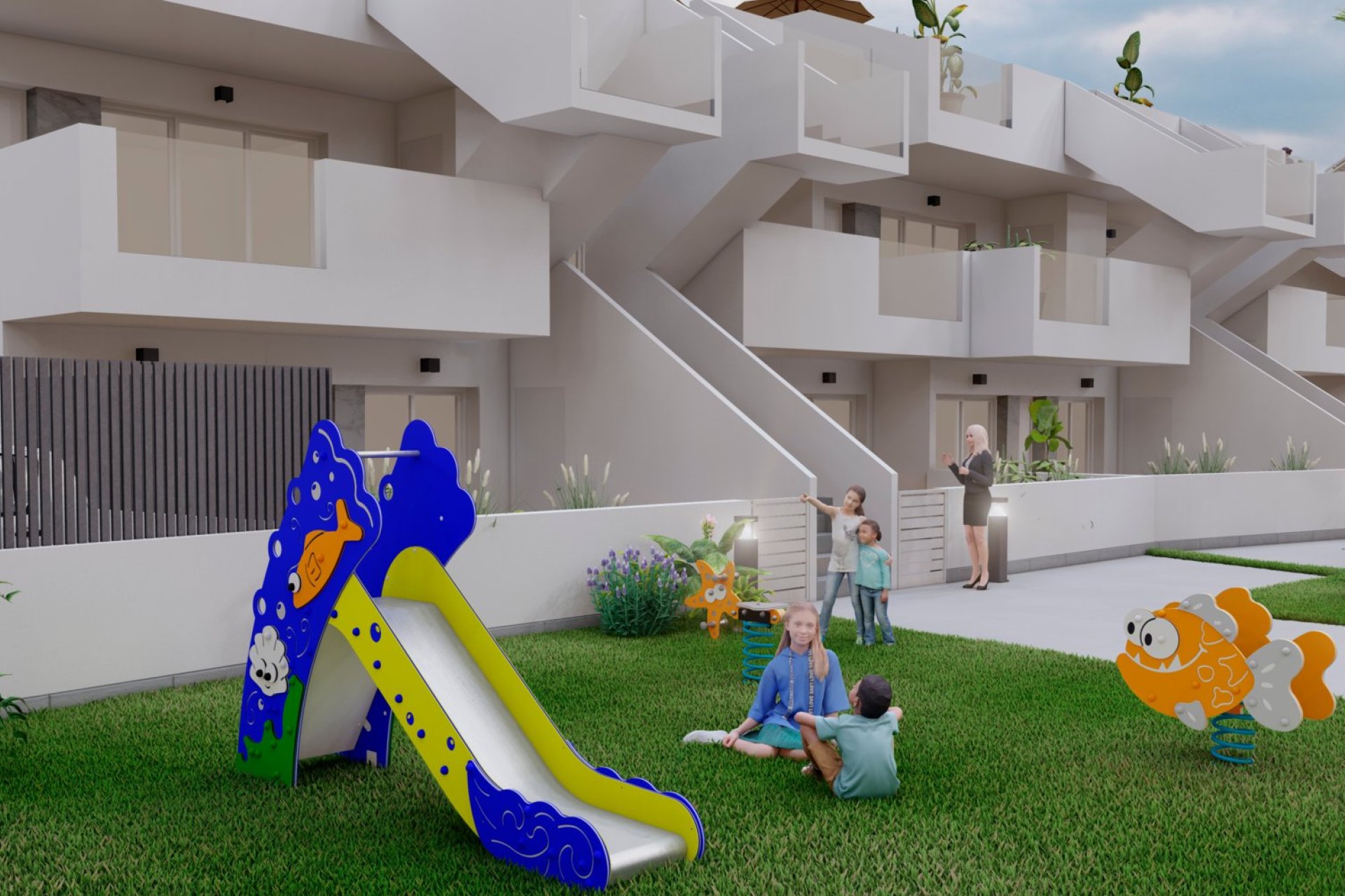 Nieuwbouw Woningen - Bungalow -Solarium -
Roldán