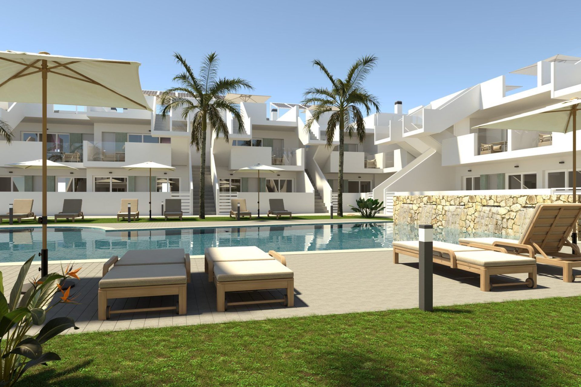 Nieuwbouw Woningen - Bungalow -Solarium -
Roldán