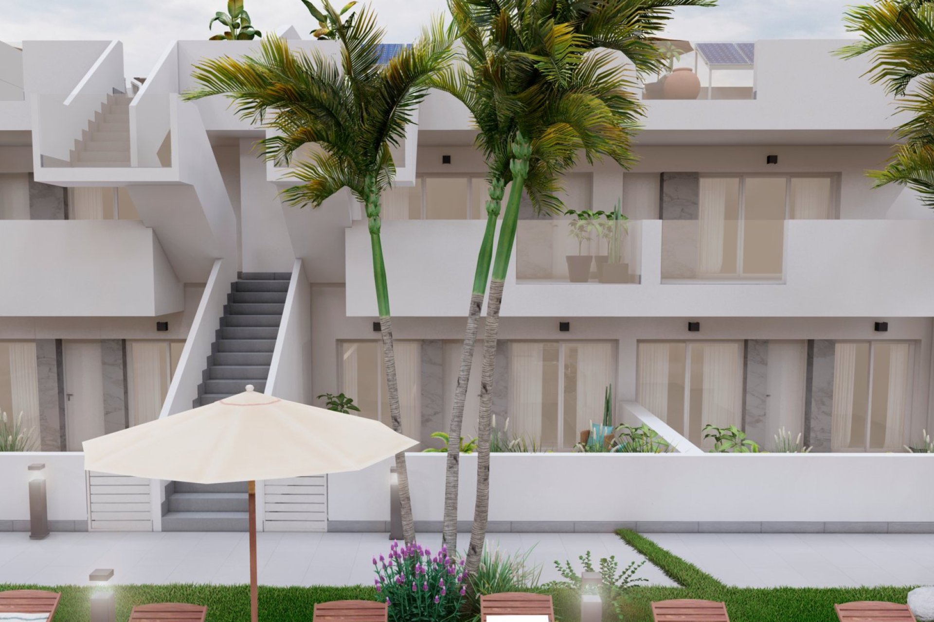 Nieuwbouw Woningen - Bungalow -Solarium -
Roldán