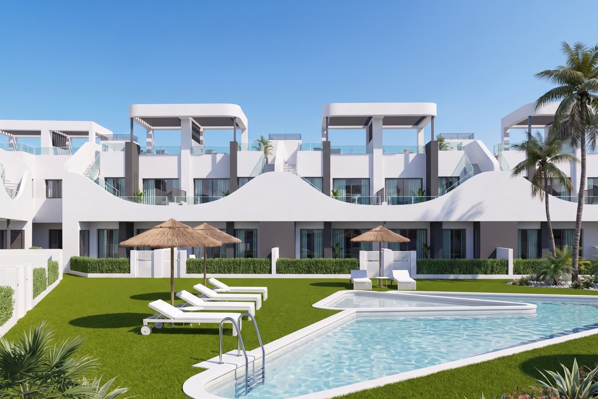 Nieuwbouw Woningen - Bungalow -Solarium -
San Fulgencio