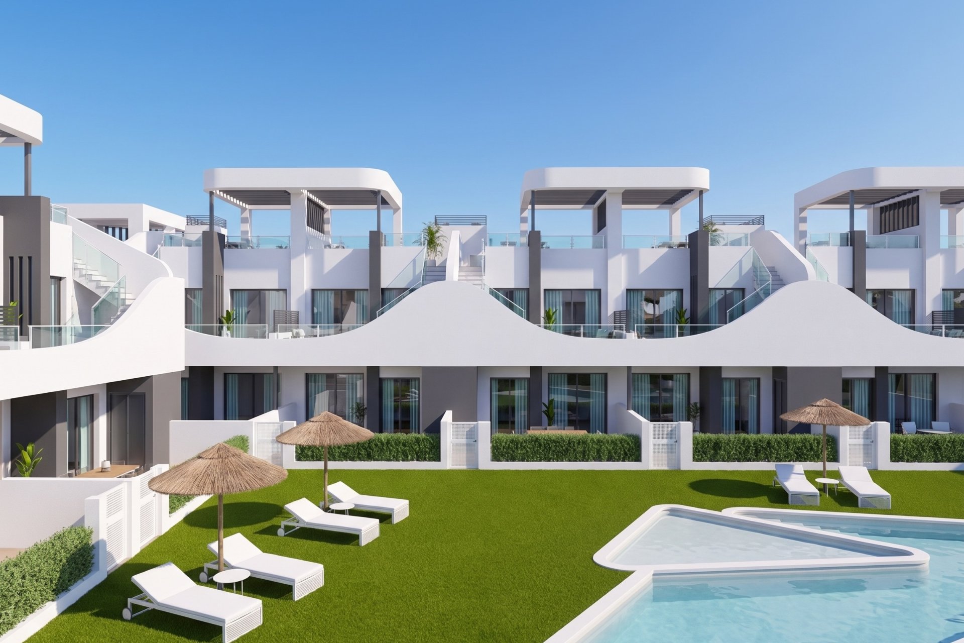 Nieuwbouw Woningen - Bungalow -Solarium -
San Fulgencio