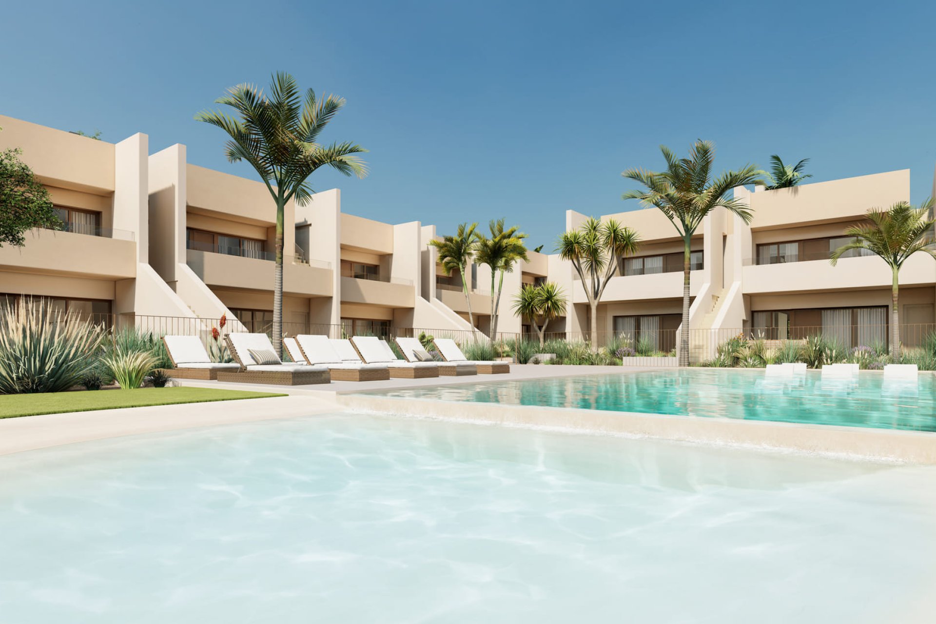 Nieuwbouw Woningen - Bungalow -Solarium -
San Javier