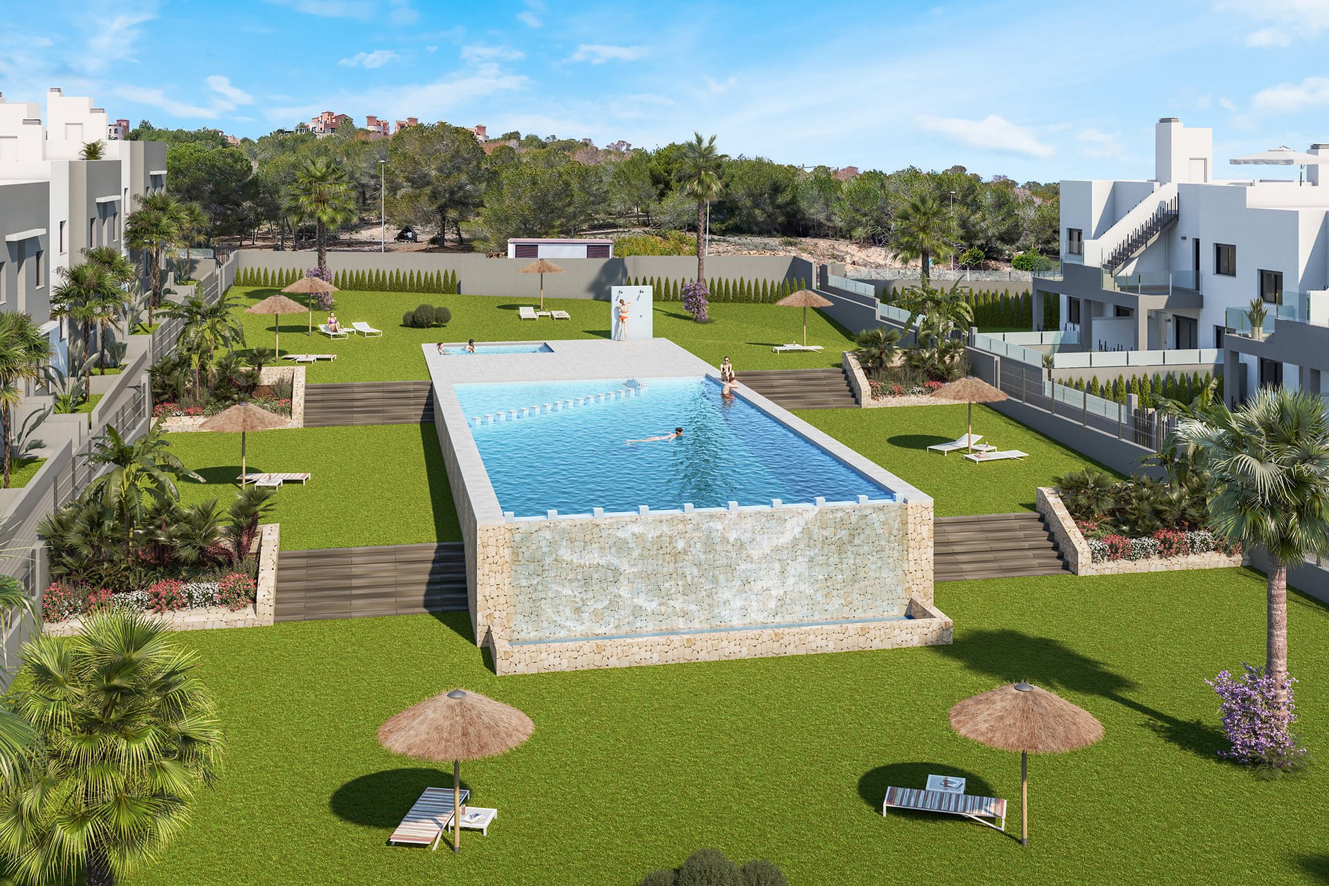 Nieuwbouw Woningen - Bungalow -Solarium -
San Miguel de Salinas