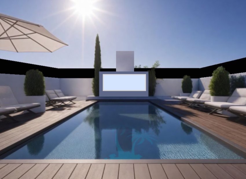 Nieuwbouw Woningen - Bungalow -Solarium -
San Pedro del Pinatar - San Pedro Del Pinatar