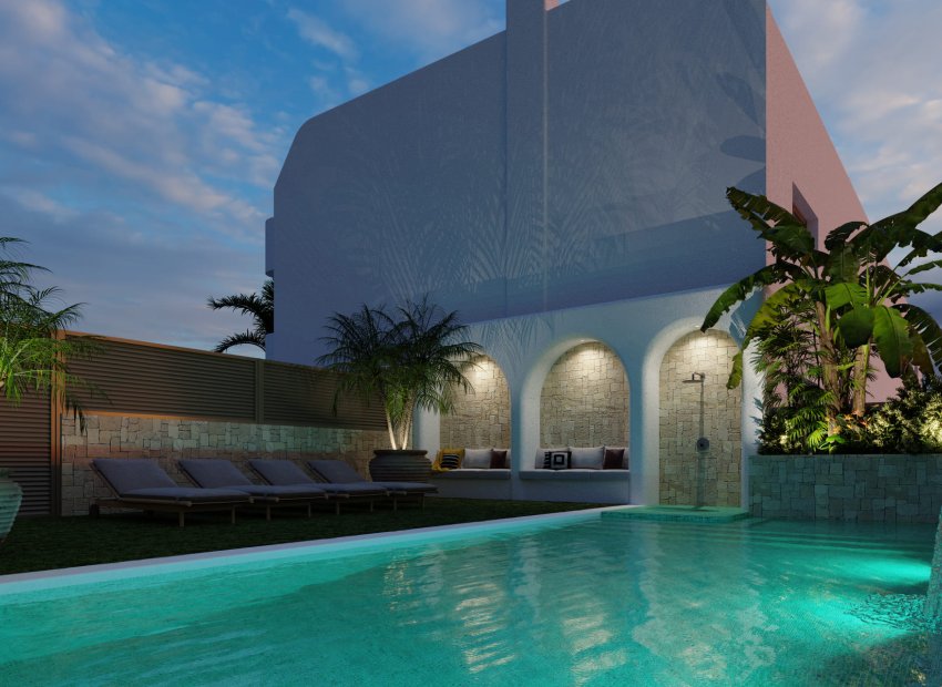 Nieuwbouw Woningen - Bungalow -Solarium -
San Pedro del Pinatar - San Pedro Del Pinatar