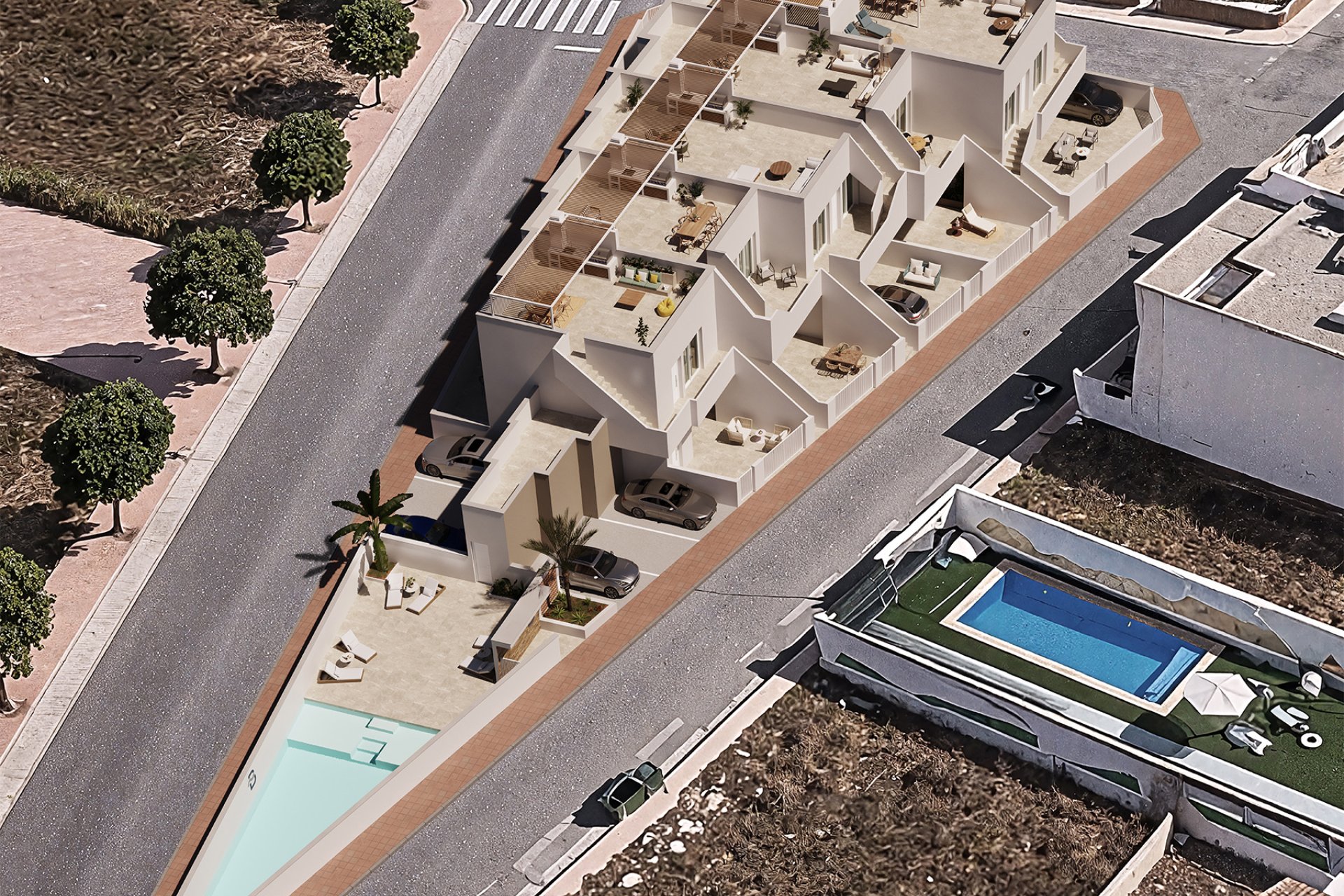 Nieuwbouw Woningen - Bungalow -Solarium -
San Pedro del Pinatar - San Pedro Del Pinatar