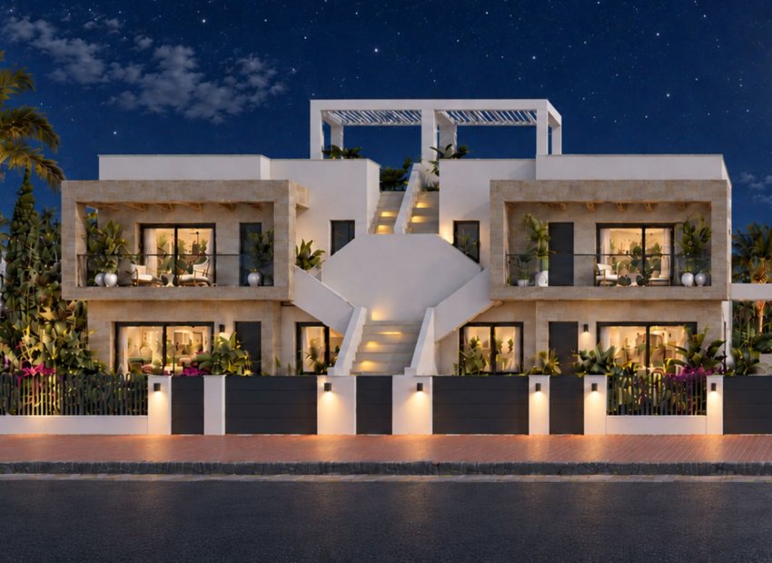 Nieuwbouw Woningen - Bungalow -Solarium -
San Pedro del Pinatar - San Pedro Del Pinatar