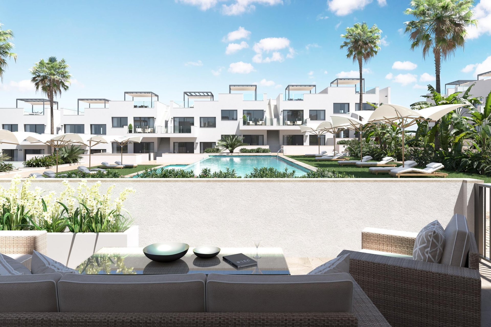 Nieuwbouw Woningen - Bungalow -Solarium -
Torrevieja