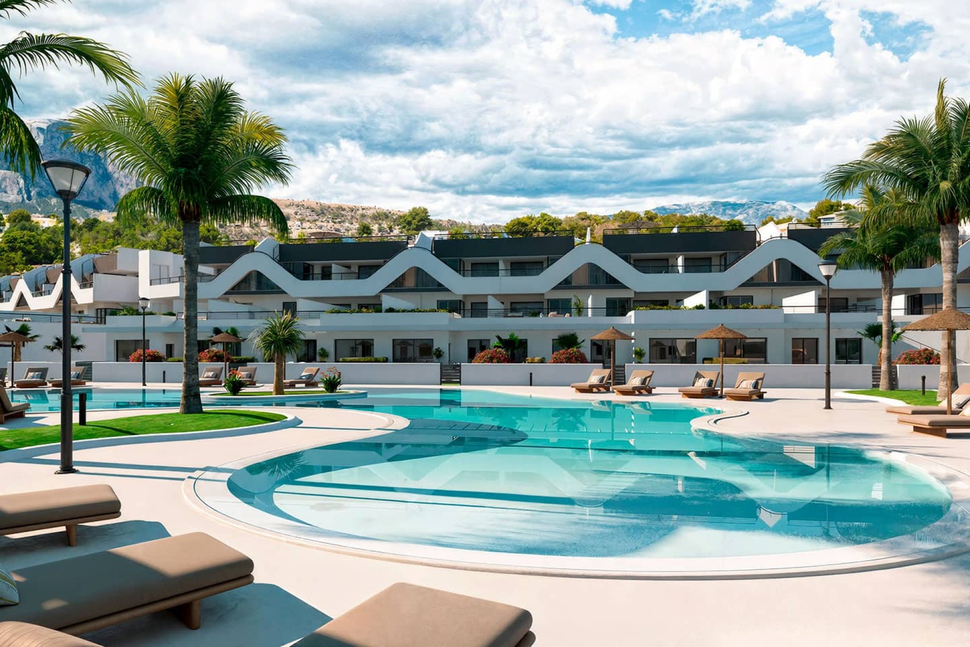 Nieuwbouw Woningen - Bungalow - Tuin -
Alfaz del Pi