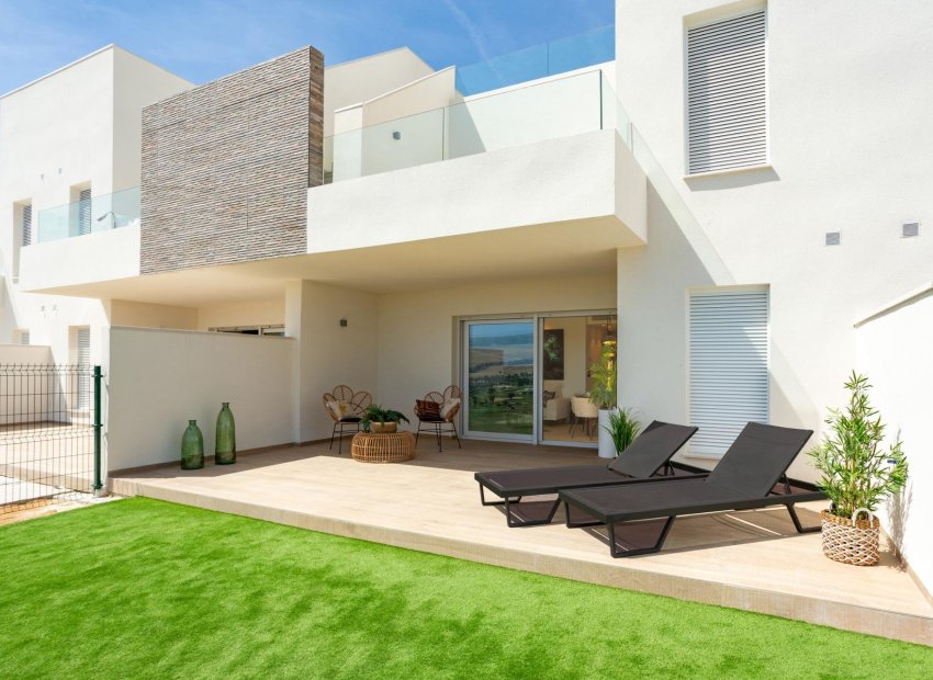 Nieuwbouw Woningen - Bungalow - Tuin -
Algorfa - La Finca Golf