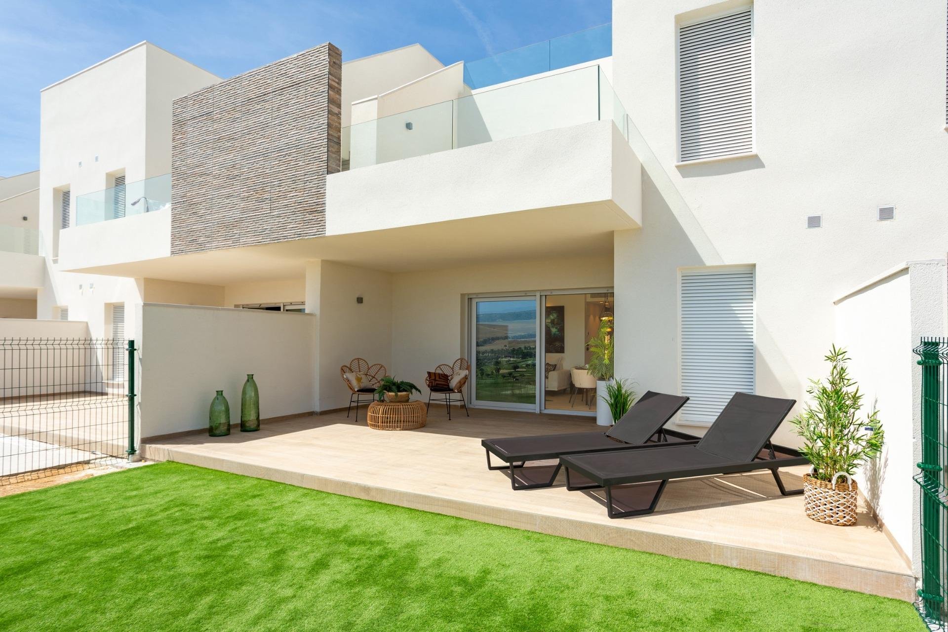 Nieuwbouw Woningen - Bungalow - Tuin -
Algorfa - La Finca Golf
