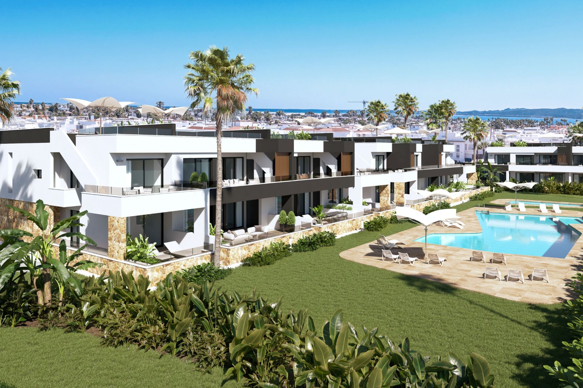 Nieuwbouw Woningen - Bungalow - Tuin -
Ciudad Quesada