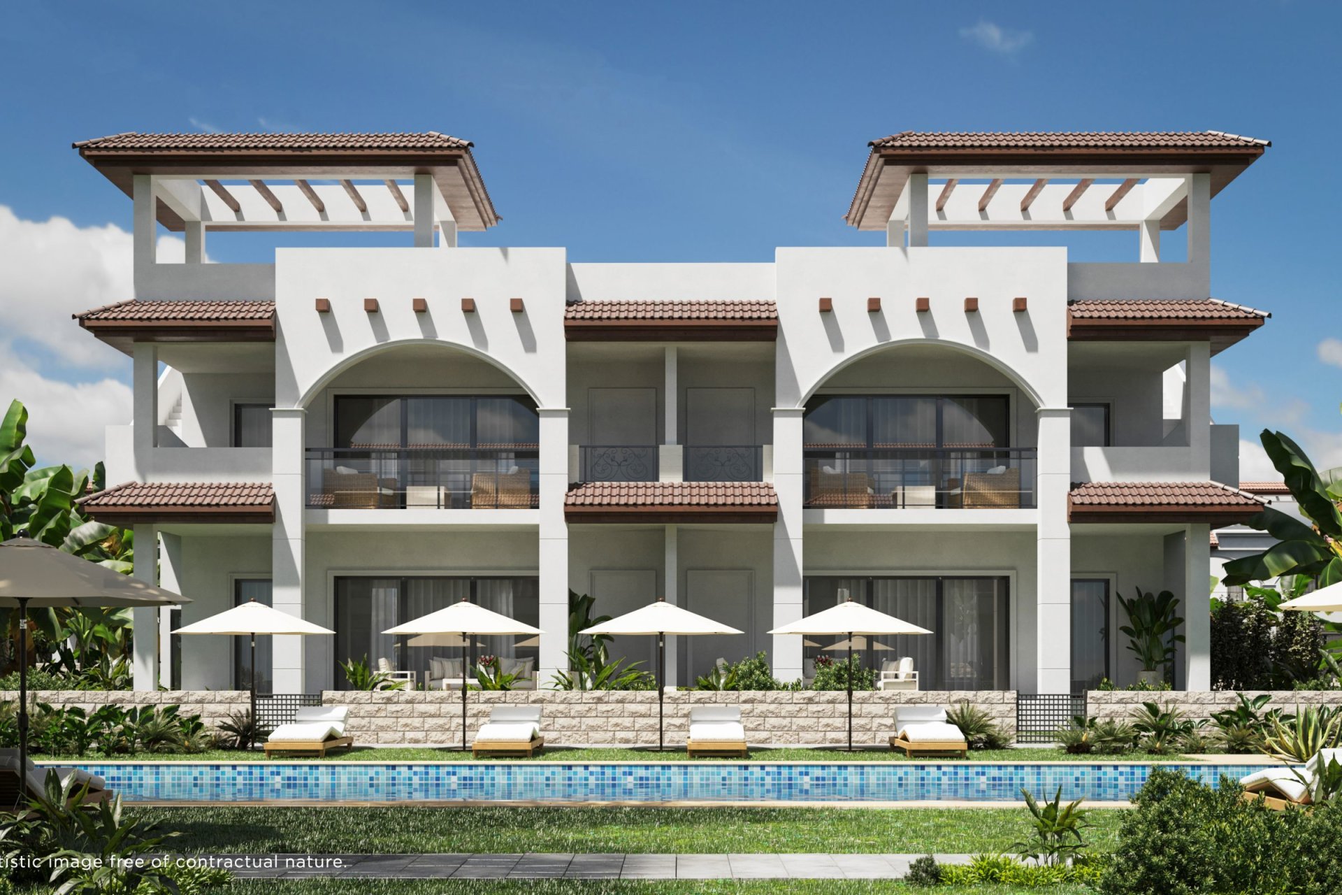 Nieuwbouw Woningen - Bungalow - Tuin -
Ciudad Quesada