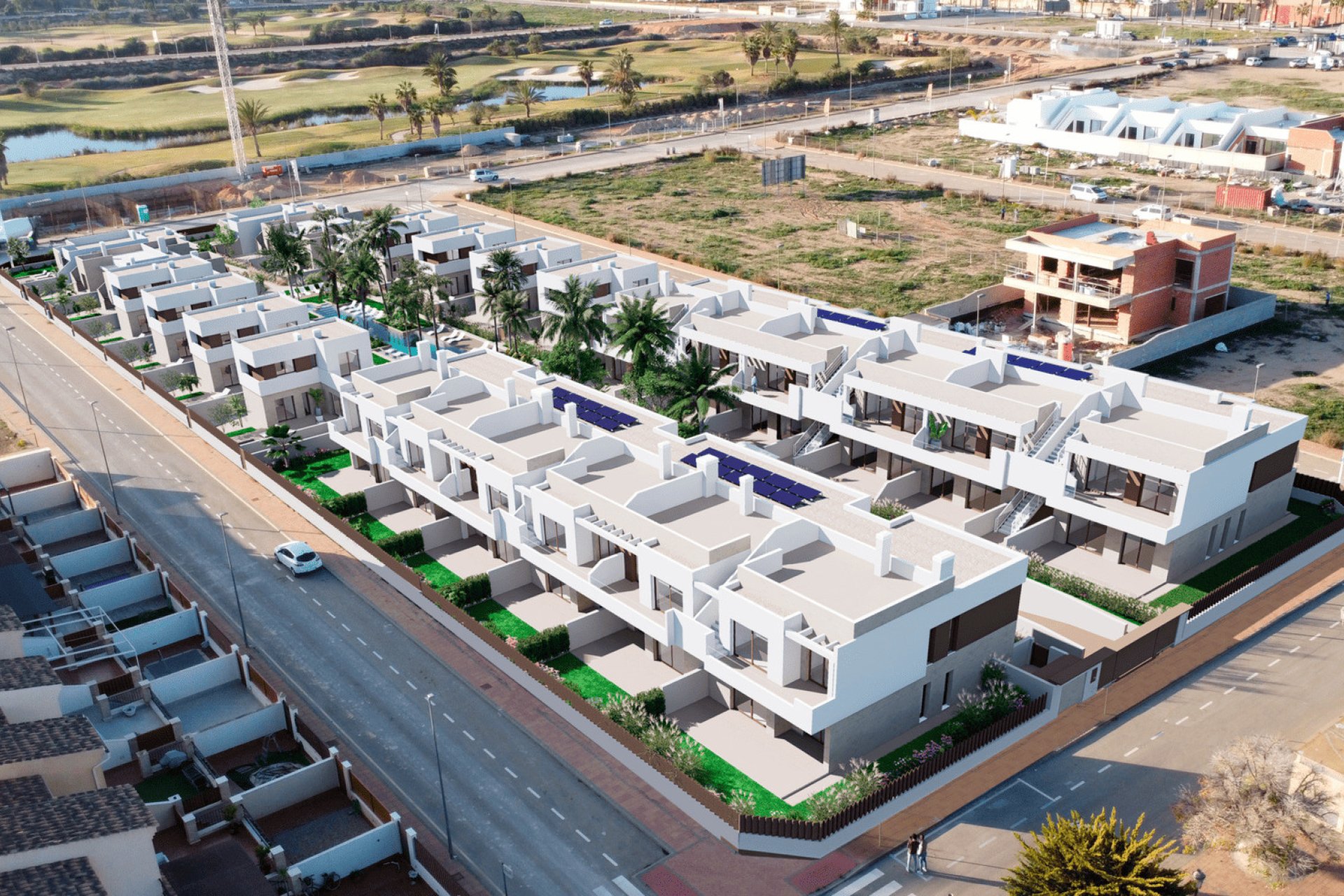Nieuwbouw Woningen - Bungalow - Tuin -
Los Alcazares - Los Alcázares