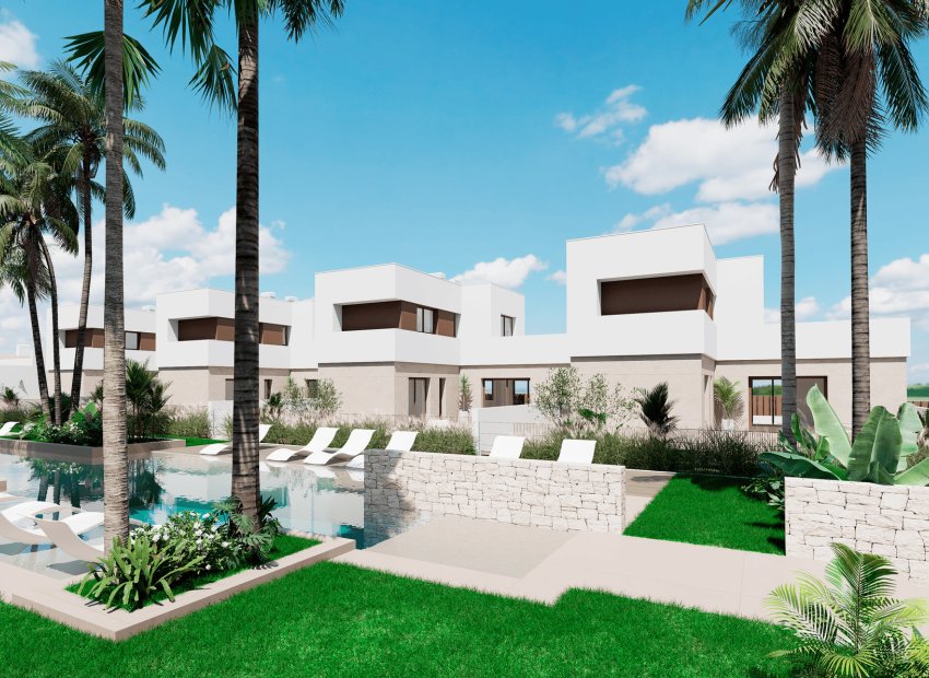 Nieuwbouw Woningen - Bungalow - Tuin -
Los Alcazares - Los Alcázares