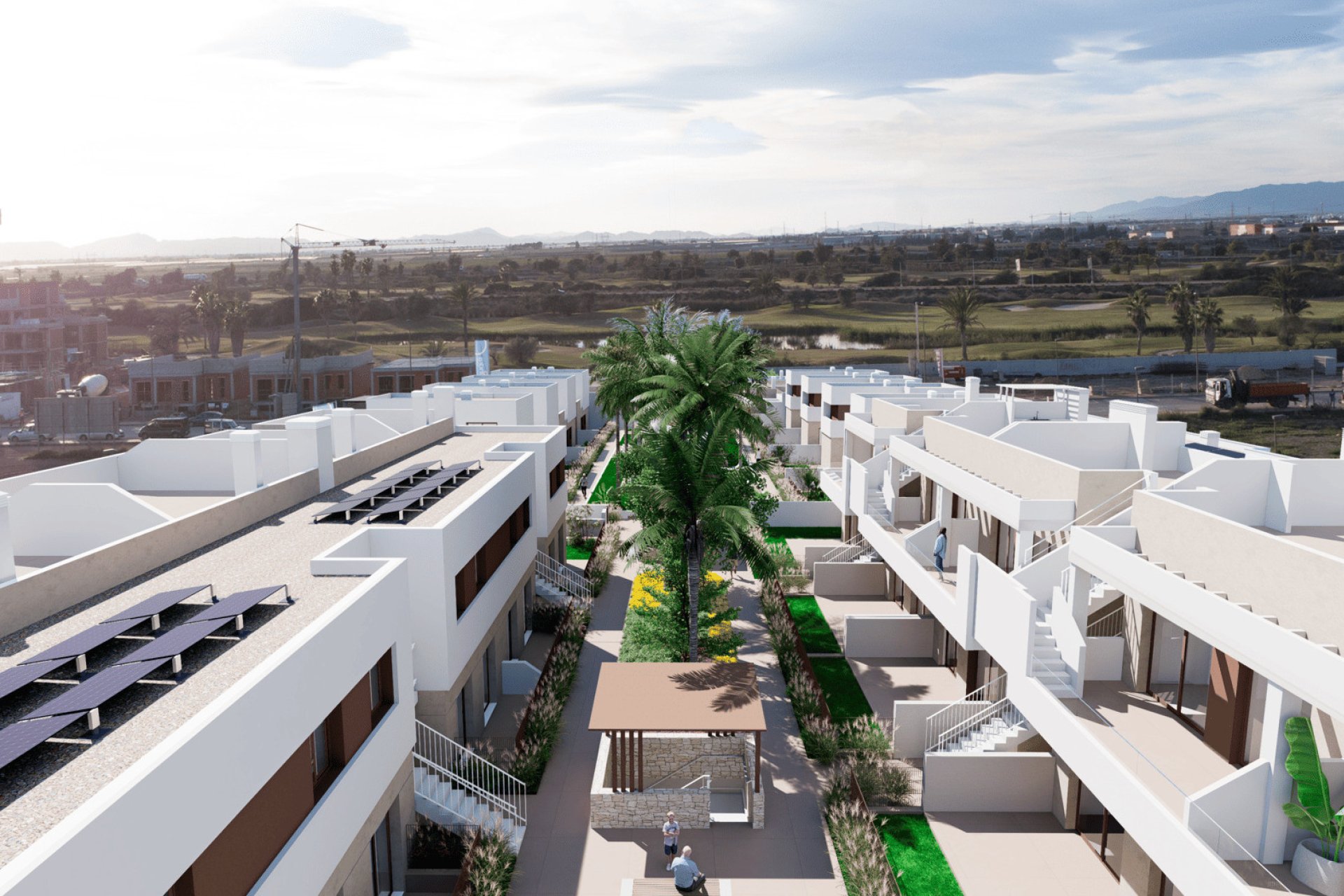 Nieuwbouw Woningen - Bungalow - Tuin -
Los Alcazares - Los Alcázares
