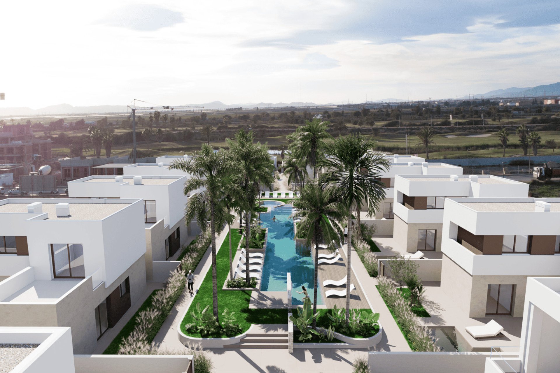 Nieuwbouw Woningen - Bungalow - Tuin -
Los Alcazares - Los Alcázares