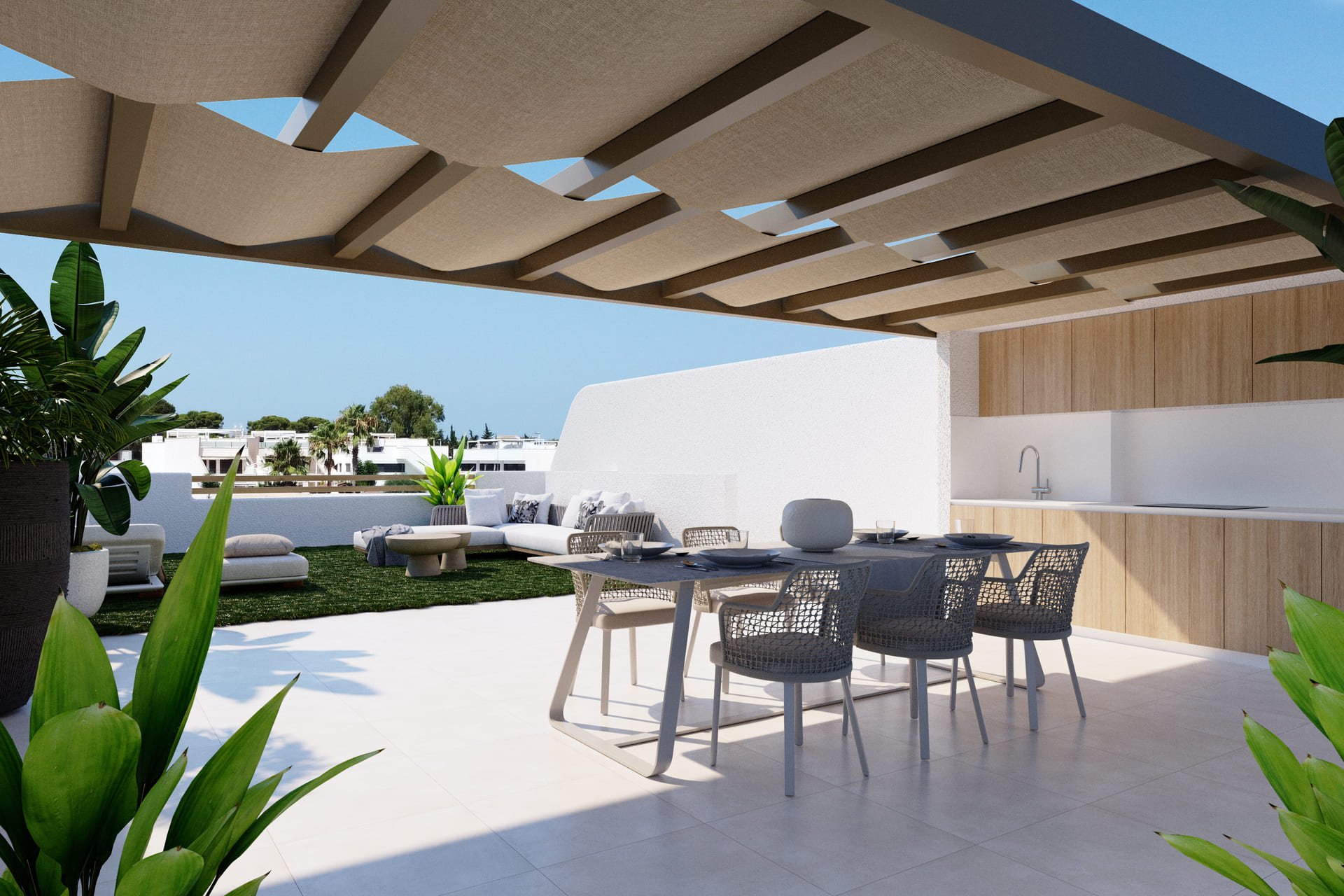 Nieuwbouw Woningen - Bungalow - Tuin -
San Pedro del Pinatar - San Pedro Del Pinatar
