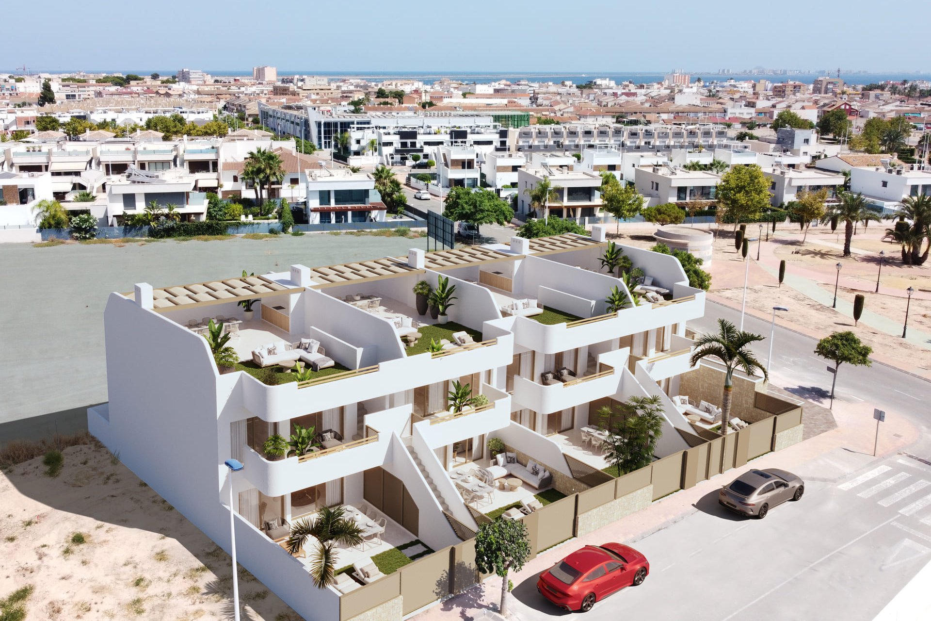 Nieuwbouw Woningen - Bungalow - Tuin -
San Pedro del Pinatar - San Pedro Del Pinatar
