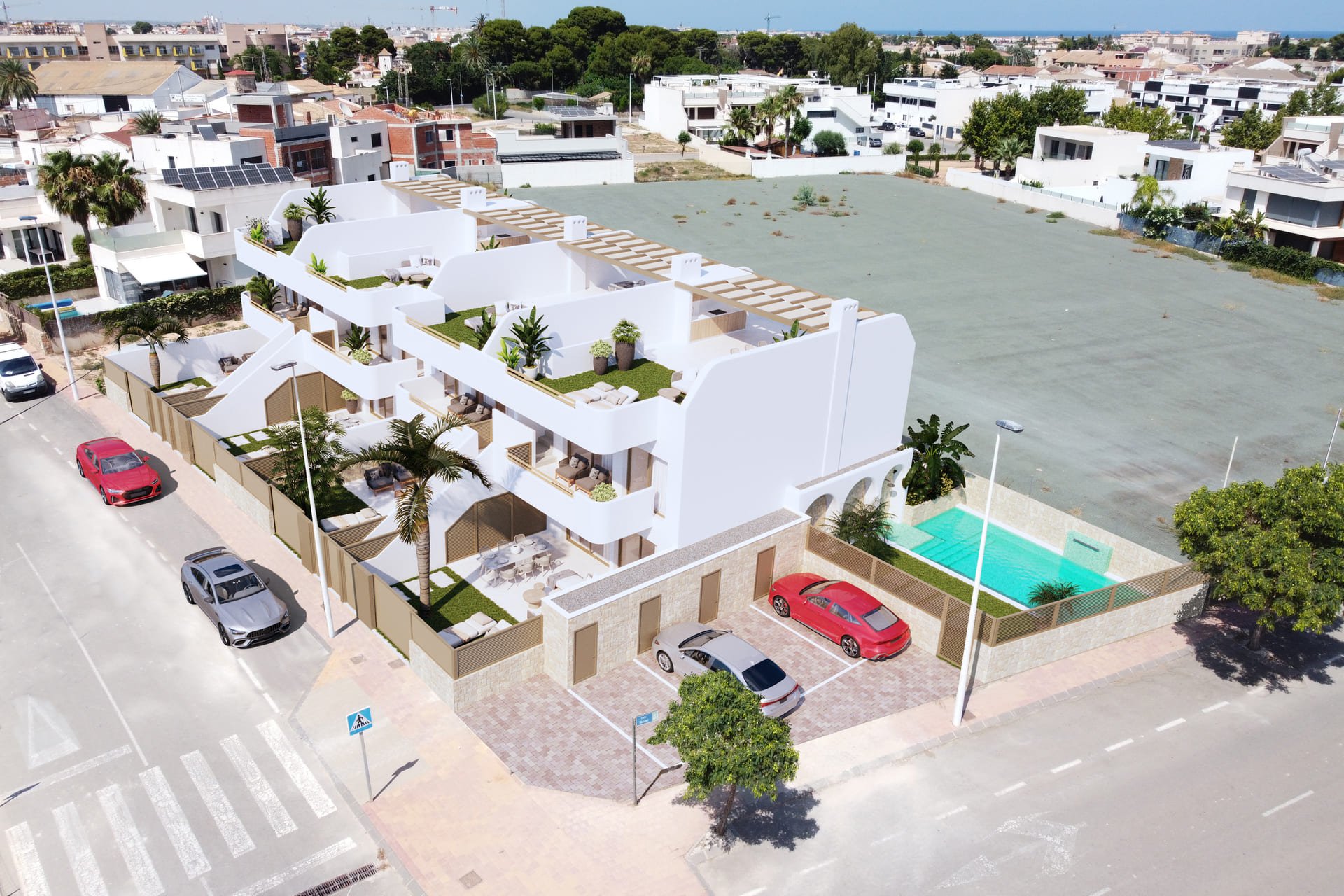 Nieuwbouw Woningen - Bungalow - Tuin -
San Pedro del Pinatar - San Pedro Del Pinatar
