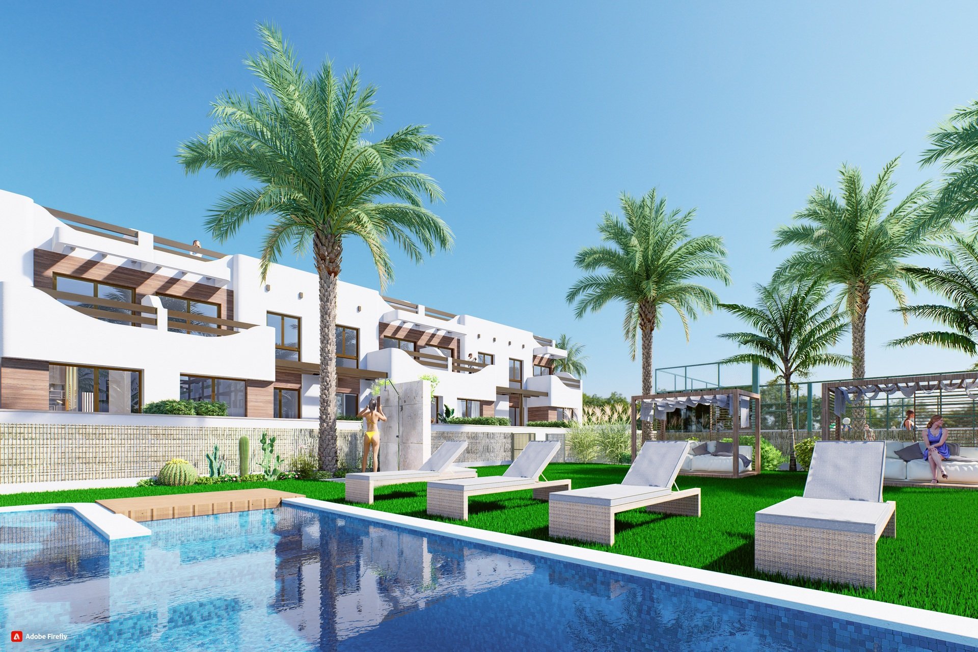 Nieuwbouw Woningen - Bungalow - Tuin -
Torre de la Horadada