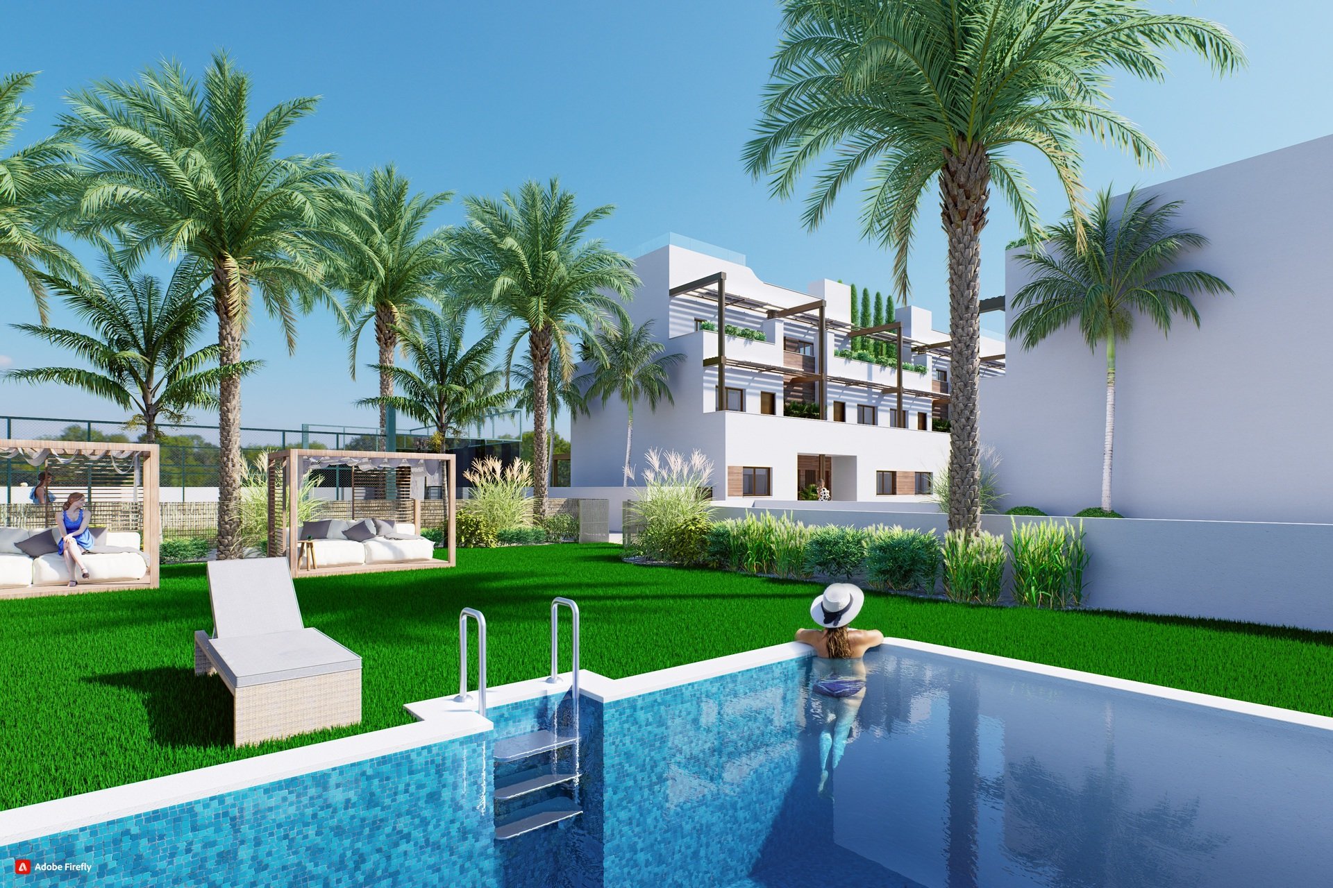 Nieuwbouw Woningen - Bungalow - Tuin -
Torre de la Horadada