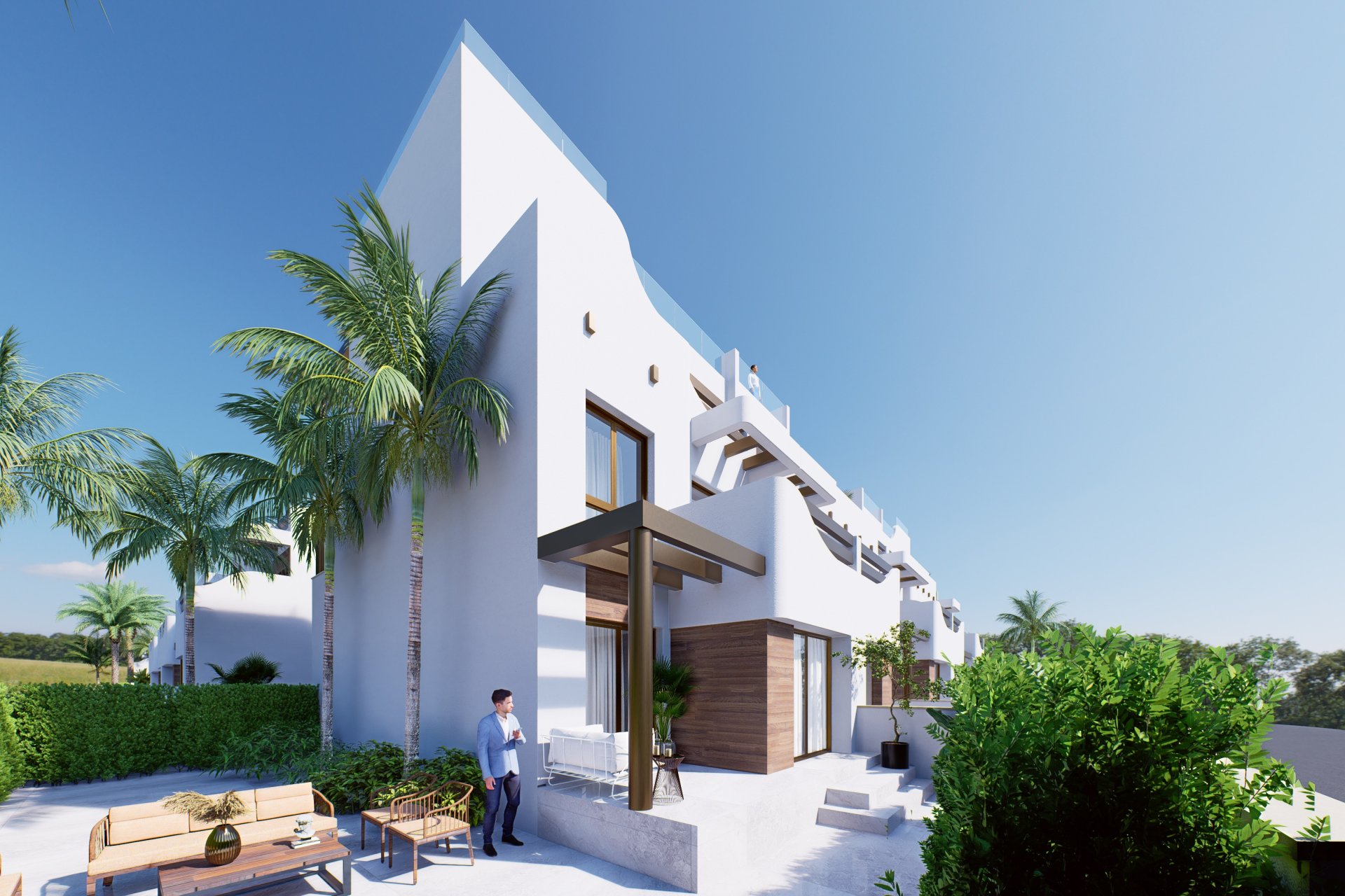 Nieuwbouw Woningen - Bungalow - Tuin -
Torre de la Horadada
