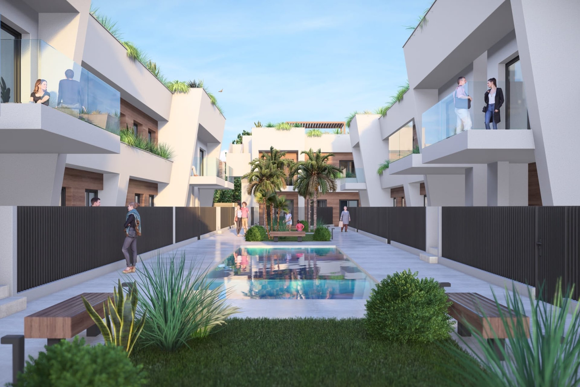 Nieuwbouw Woningen - Bungalow - Tuin -
Torre-Pacheco