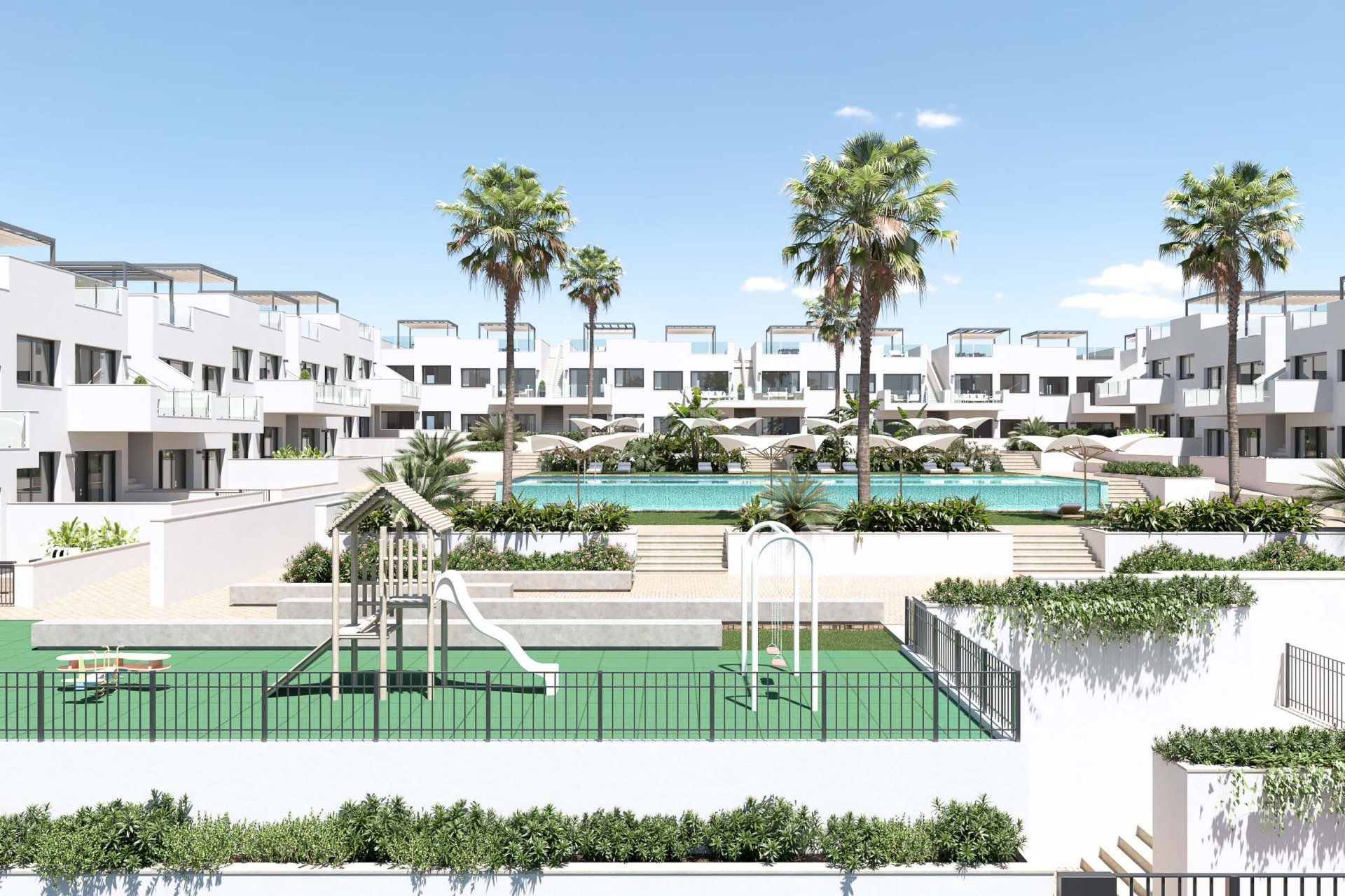 Nieuwbouw Woningen - Bungalow - Tuin -
Torrevieja