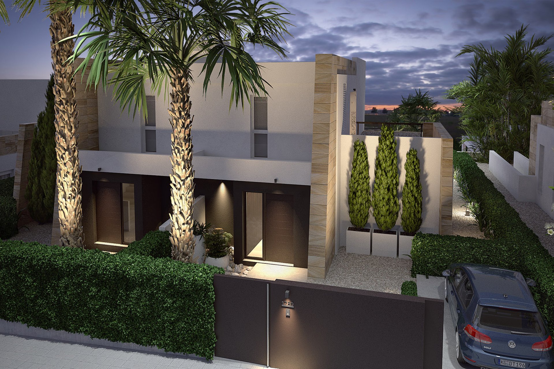 Nieuwbouw Woningen - Geschakelde woning -
Algorfa - La Finca Golf