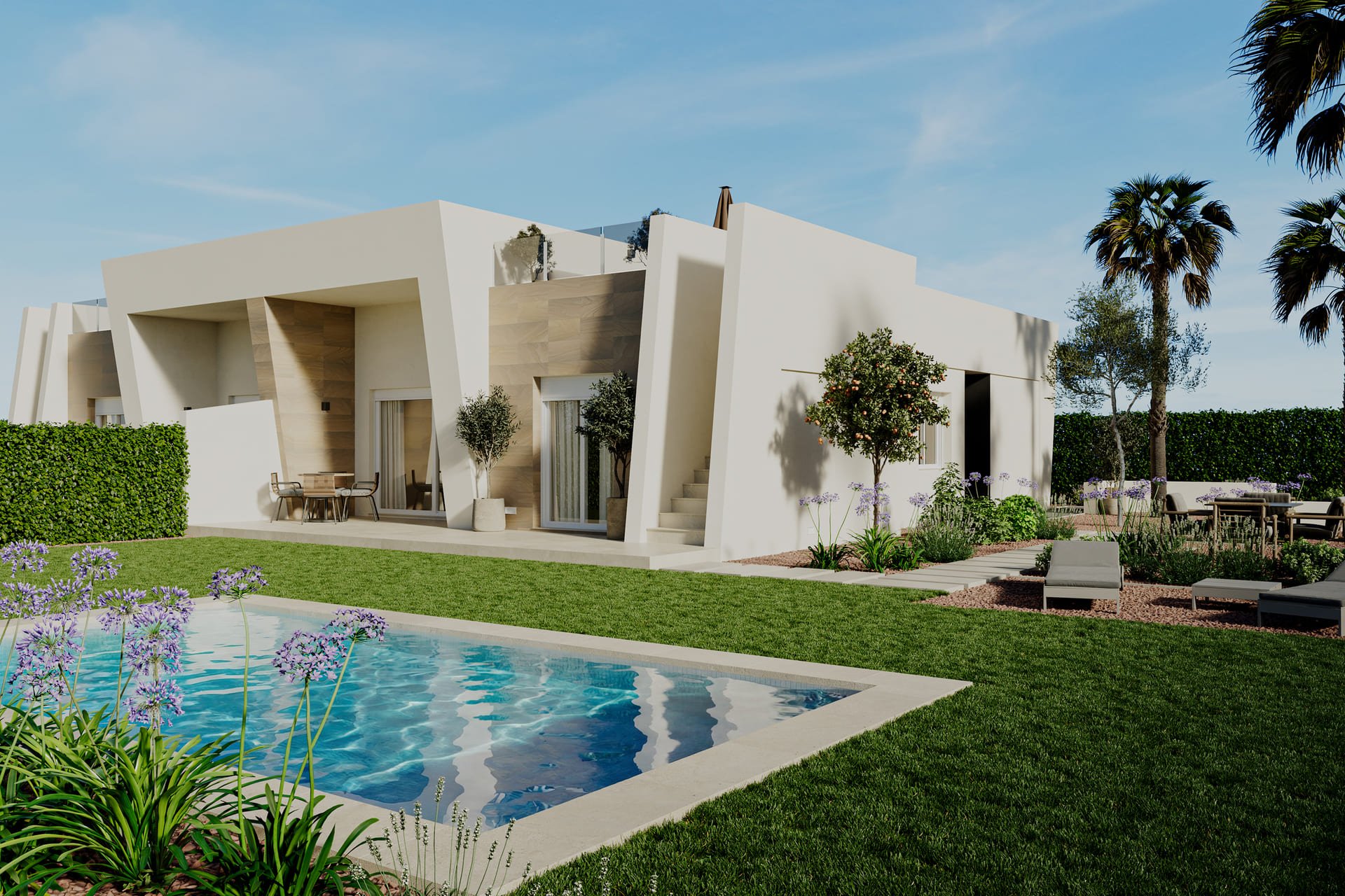 Nieuwbouw Woningen - Geschakelde woning -
Algorfa - La Finca Golf