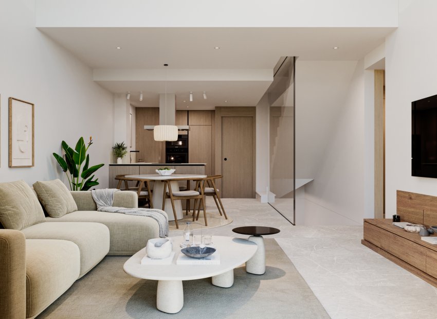 Nieuwbouw Woningen - Geschakelde woning -
Algorfa - La Finca Golf