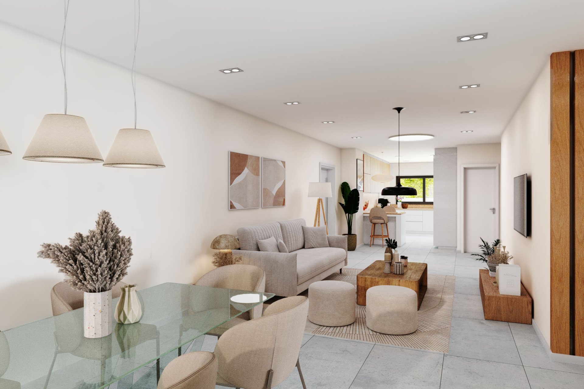 Nieuwbouw Woningen - Geschakelde woning -
Benferri