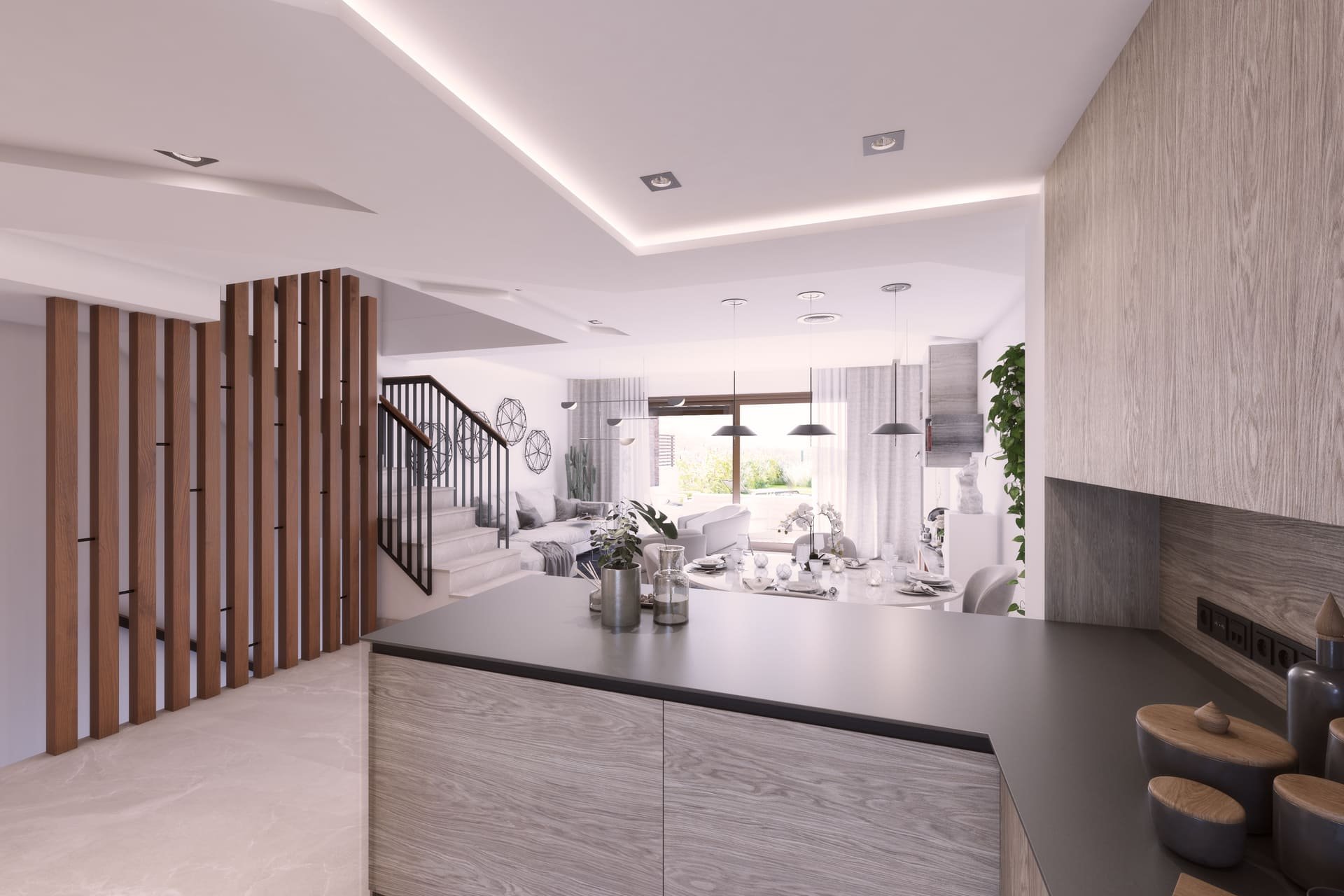 Nieuwbouw Woningen - Geschakelde woning -
Cerros del Lago