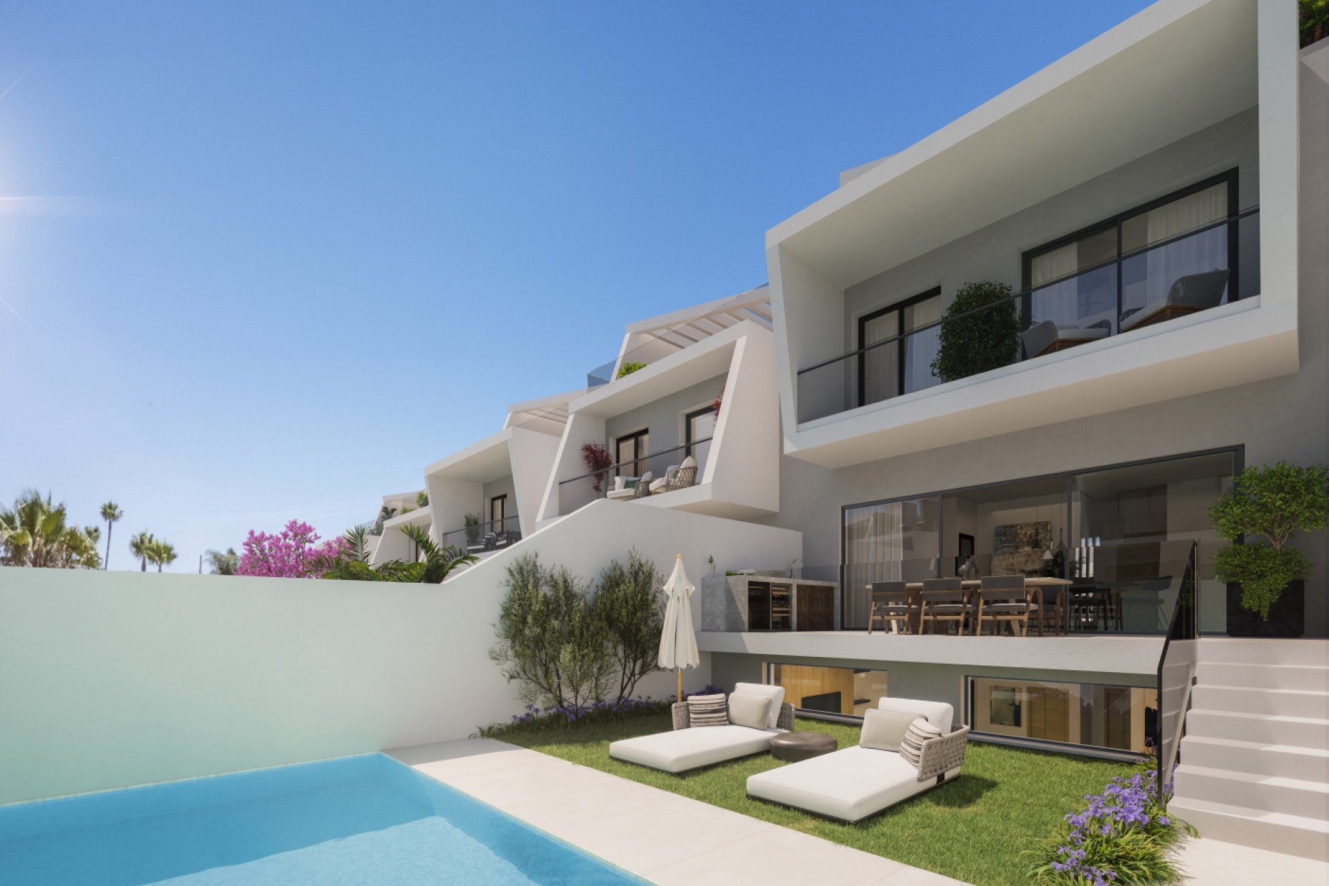 Nieuwbouw Woningen - Geschakelde woning -
Estepona