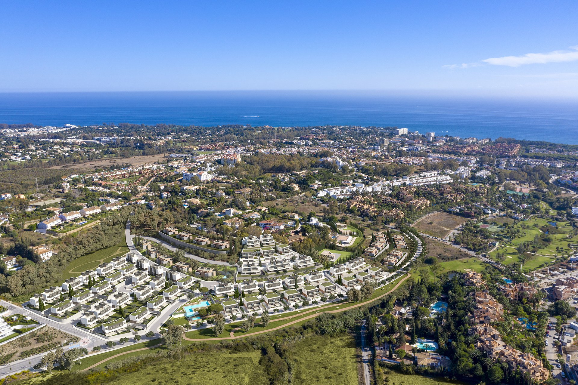 Nieuwbouw Woningen - Geschakelde woning -
Estepona