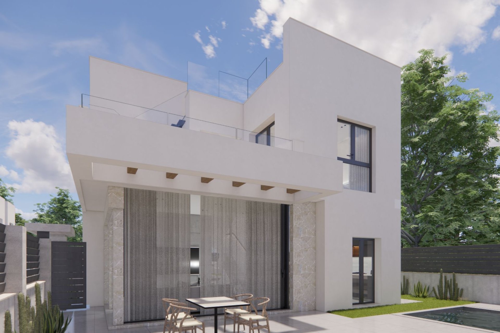 Nieuwbouw Woningen - Geschakelde woning -
La Herrada