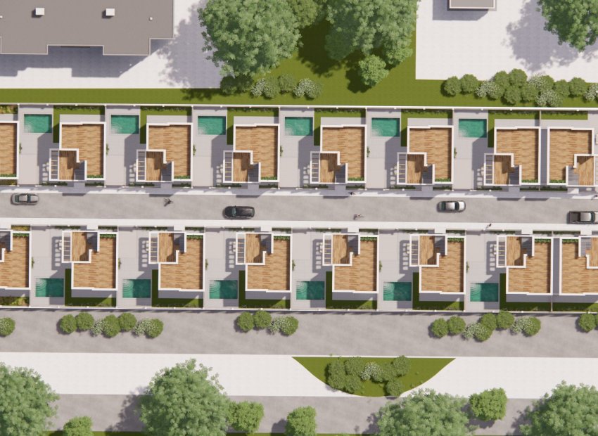Nieuwbouw Woningen - Geschakelde woning -
La Herrada