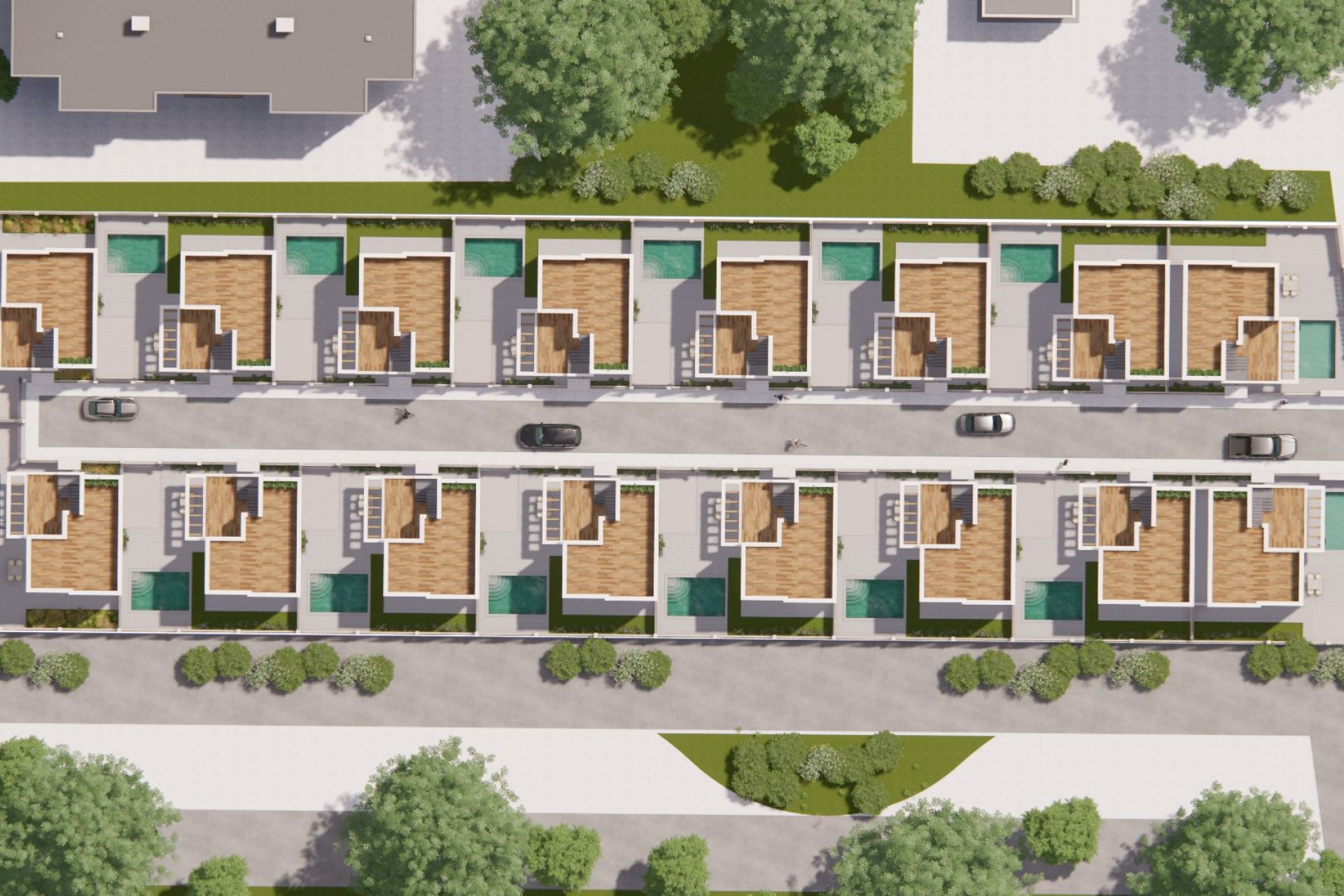 Nieuwbouw Woningen - Geschakelde woning -
La Herrada