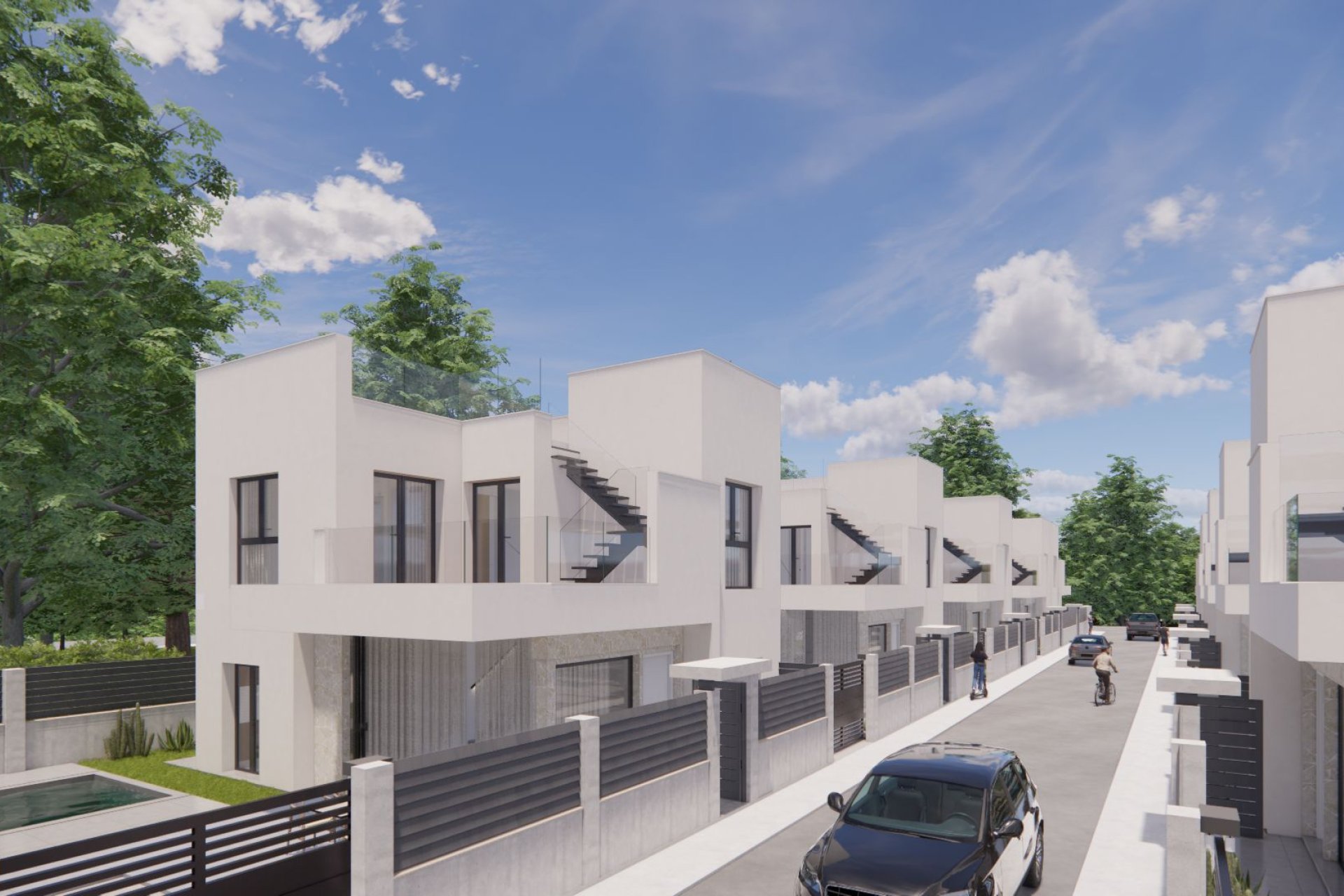 Nieuwbouw Woningen - Geschakelde woning -
La Herrada
