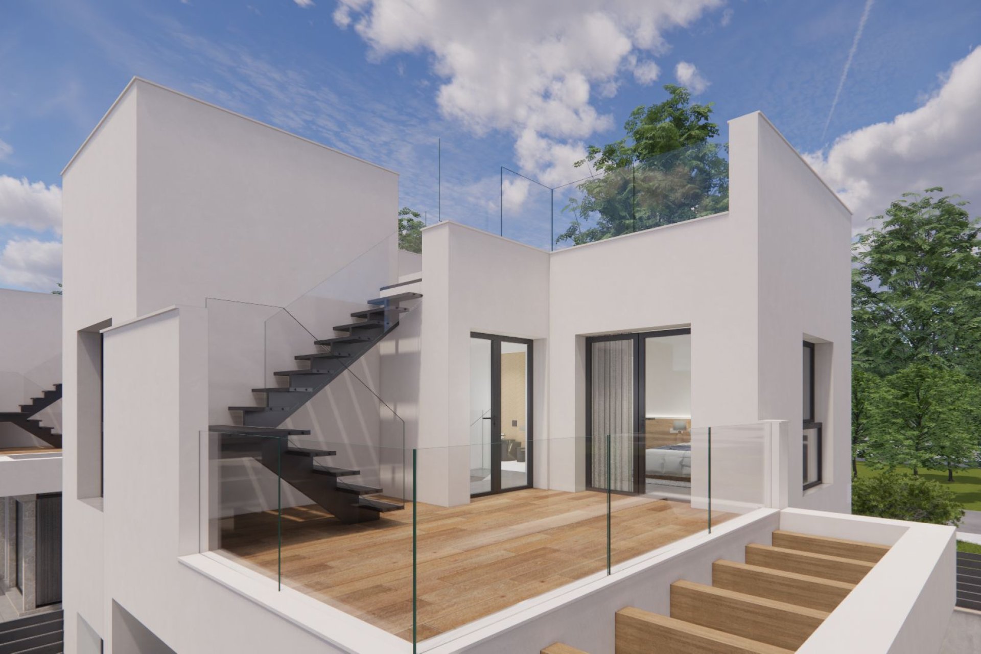 Nieuwbouw Woningen - Geschakelde woning -
La Herrada