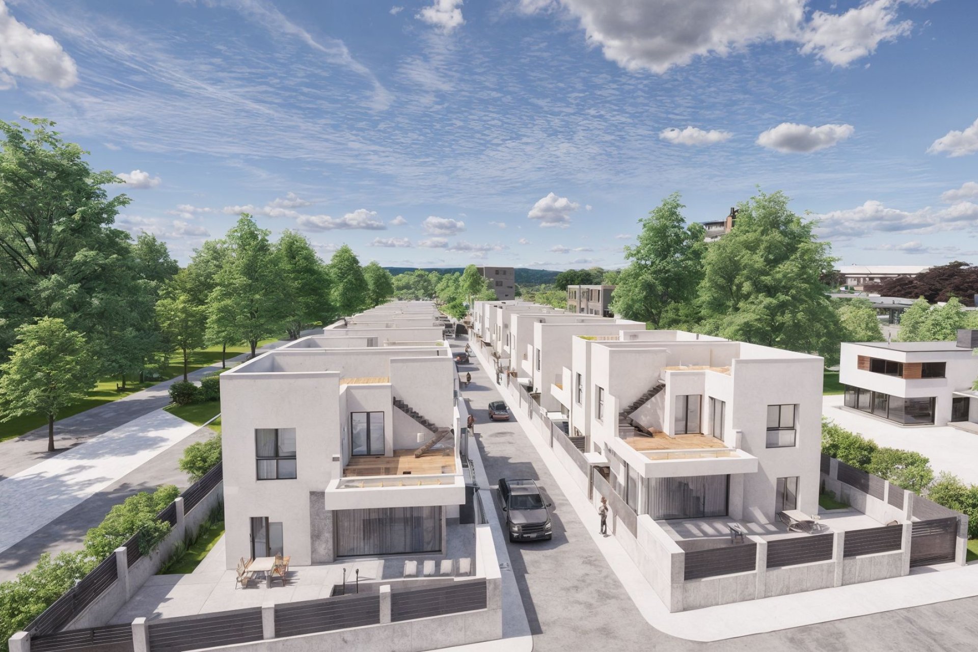 Nieuwbouw Woningen - Geschakelde woning -
La Herrada
