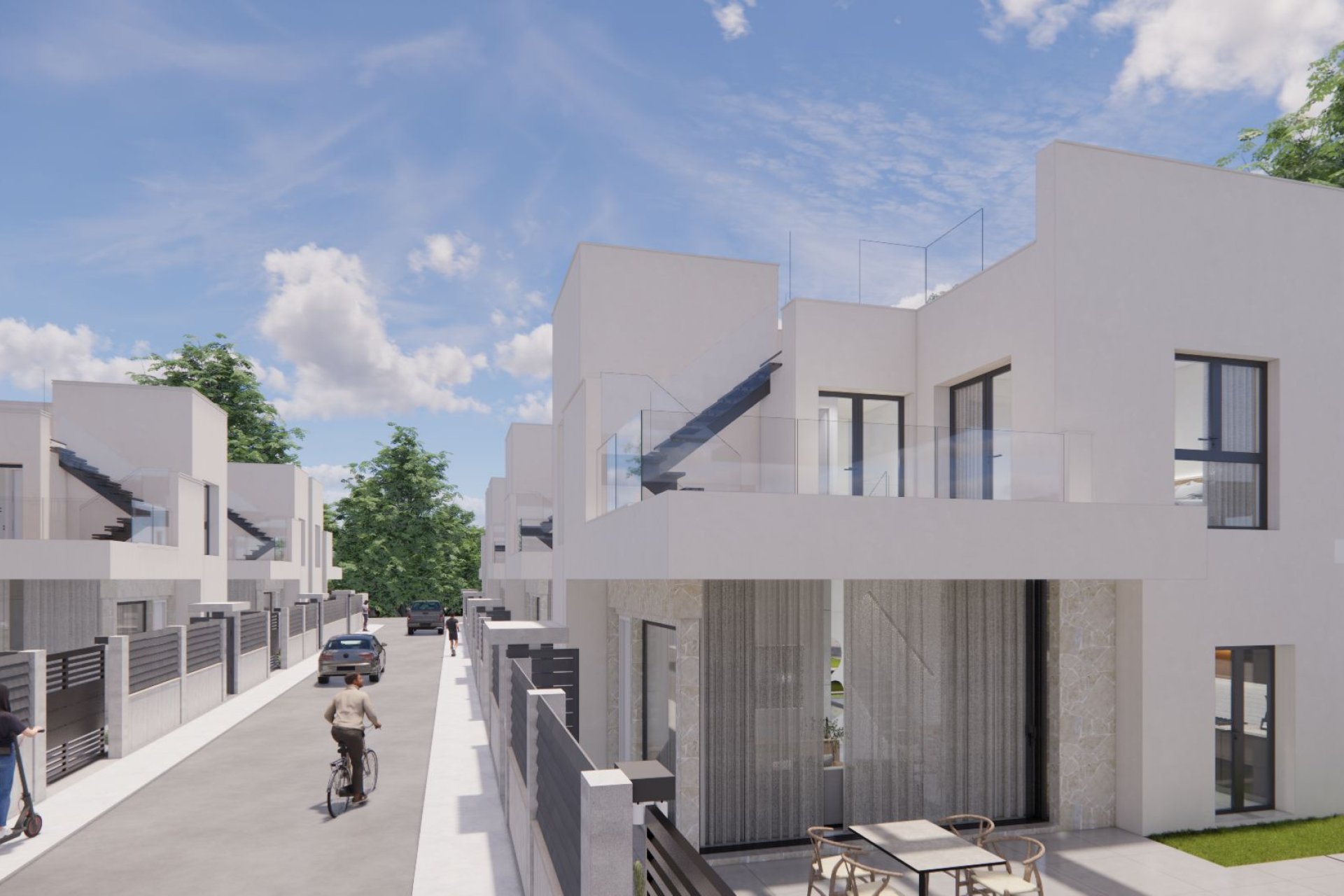 Nieuwbouw Woningen - Geschakelde woning -
La Herrada