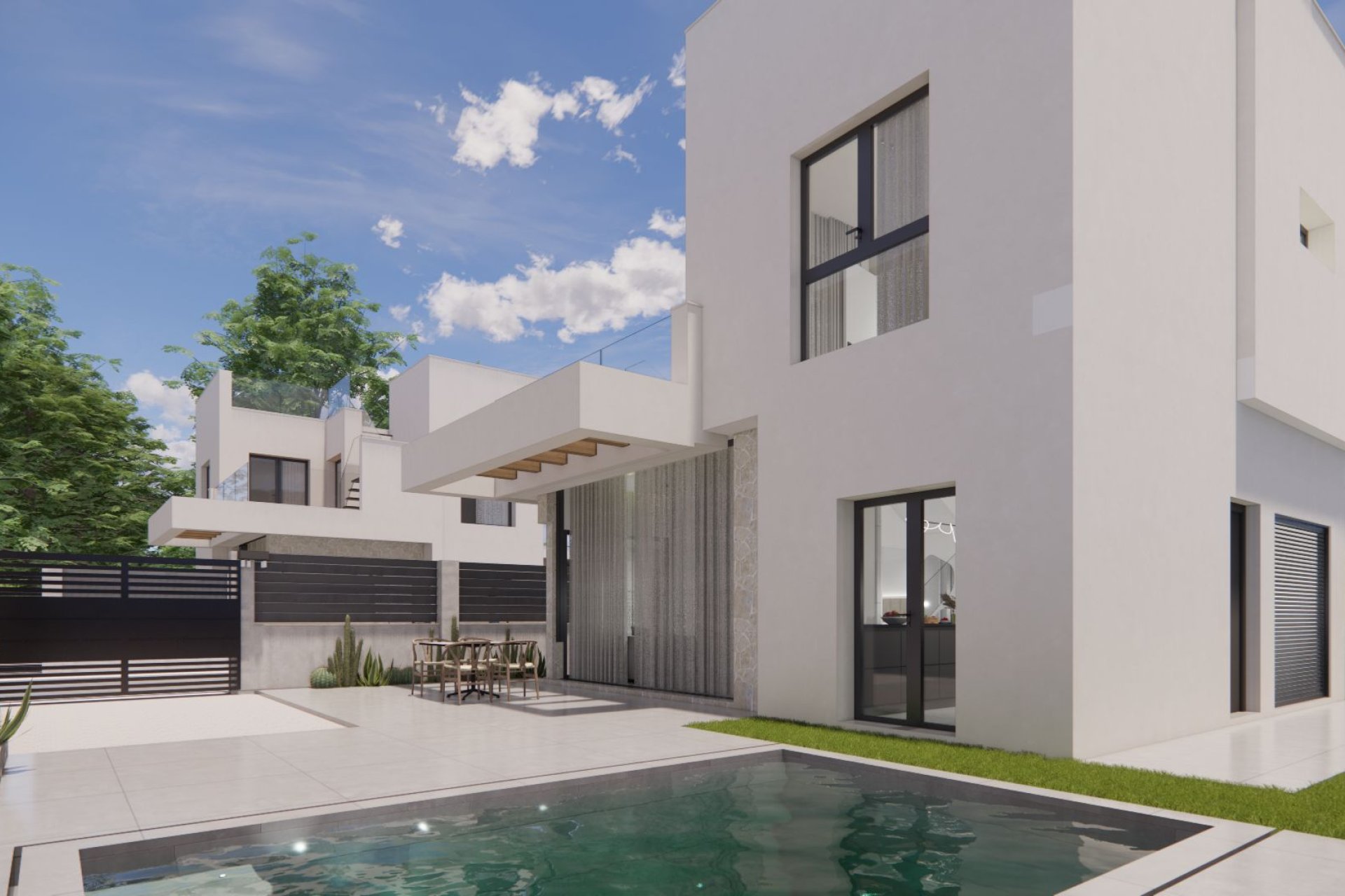 Nieuwbouw Woningen - Geschakelde woning -
La Herrada