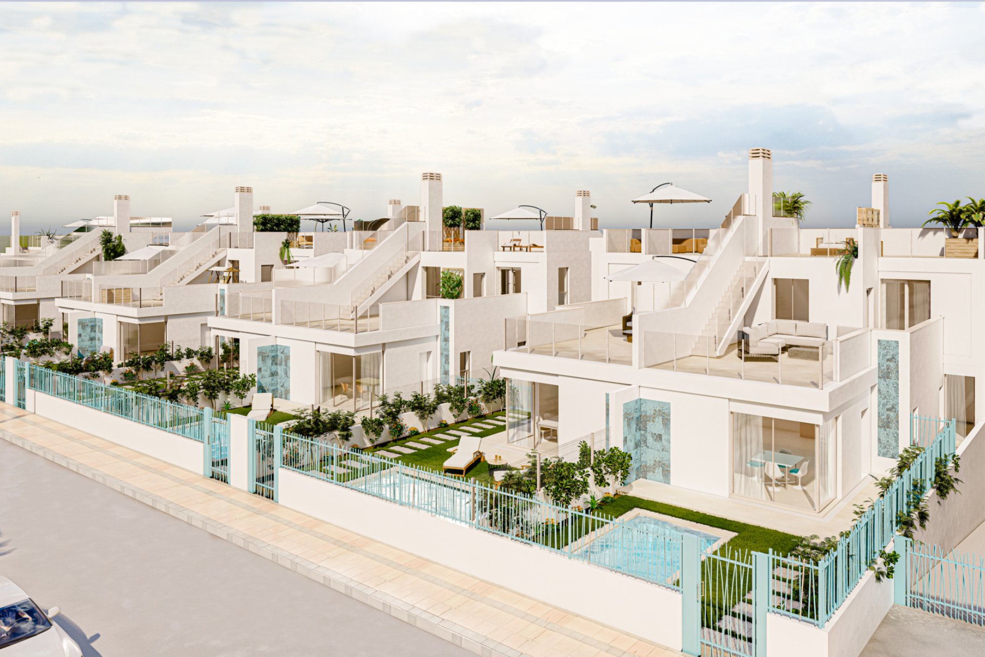 Nieuwbouw Woningen - Geschakelde woning -
Los Alcazares - Los Alcázares