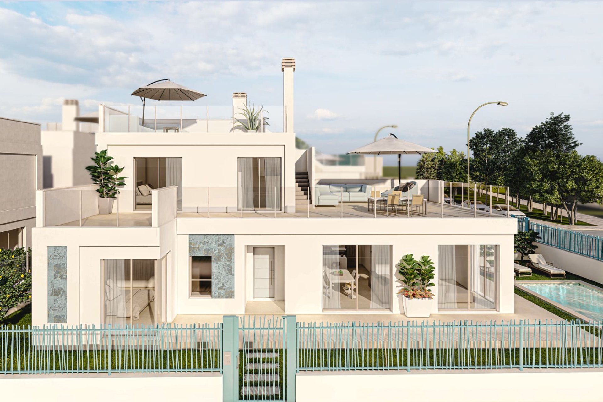 Nieuwbouw Woningen - Geschakelde woning -
Los Alcazares - Los Alcázares
