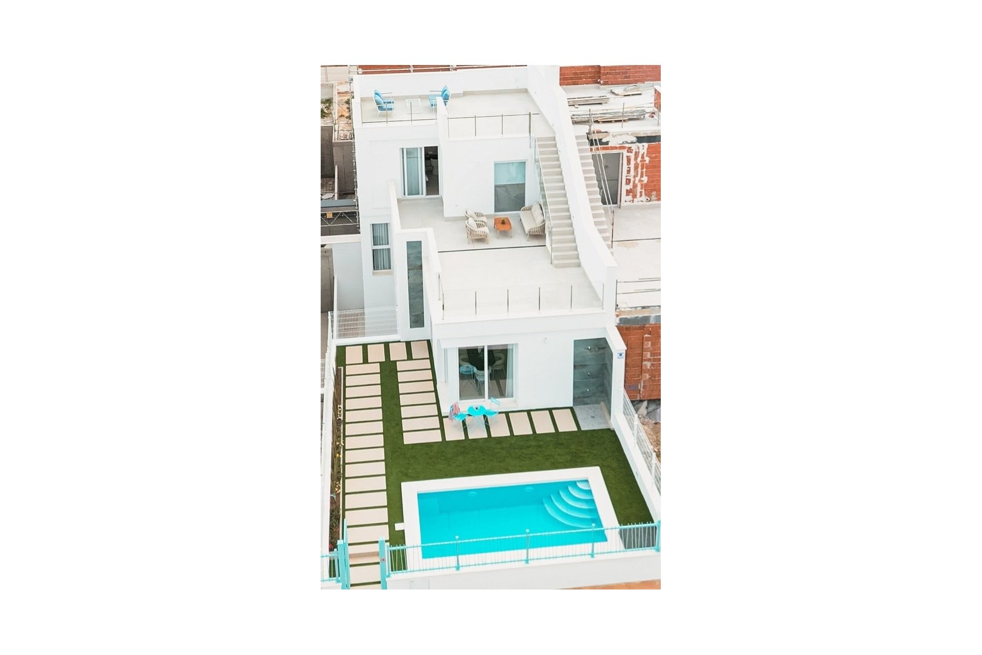 Nieuwbouw Woningen - Geschakelde woning -
Los Alcazares - Los Alcázares