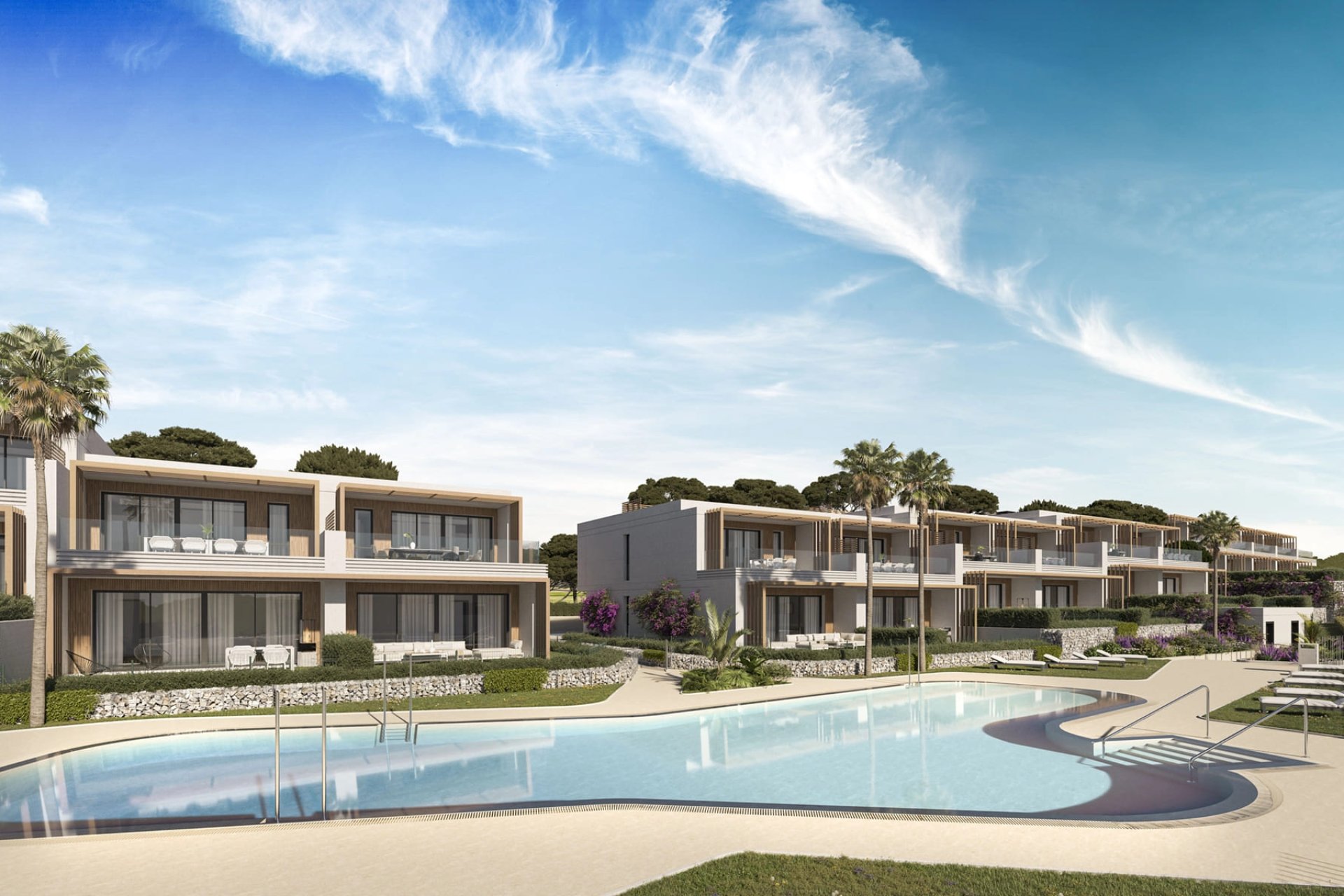 Nieuwbouw Woningen - Geschakelde woning -
Mijas