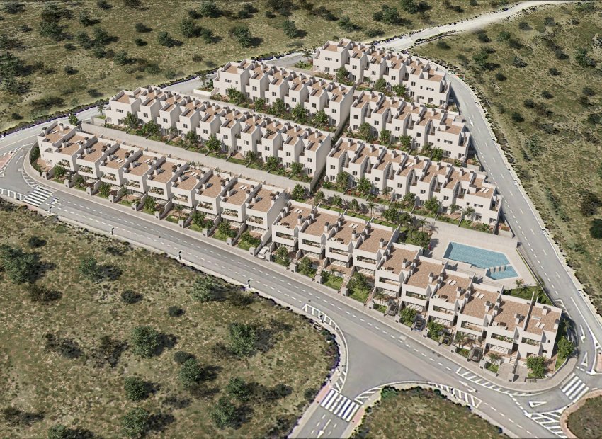 Nieuwbouw Woningen - Geschakelde woning -
Monforte del Cid